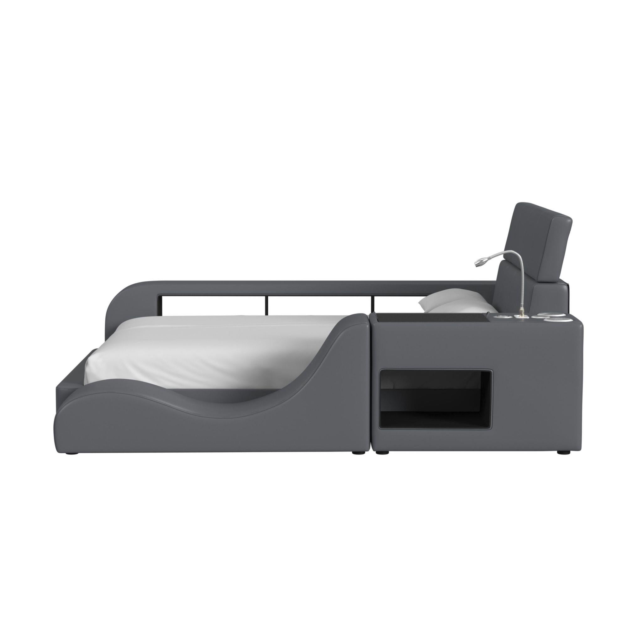  Elements International Valari UB-12820-3-FB Full Transformer Bed IMAGE 4