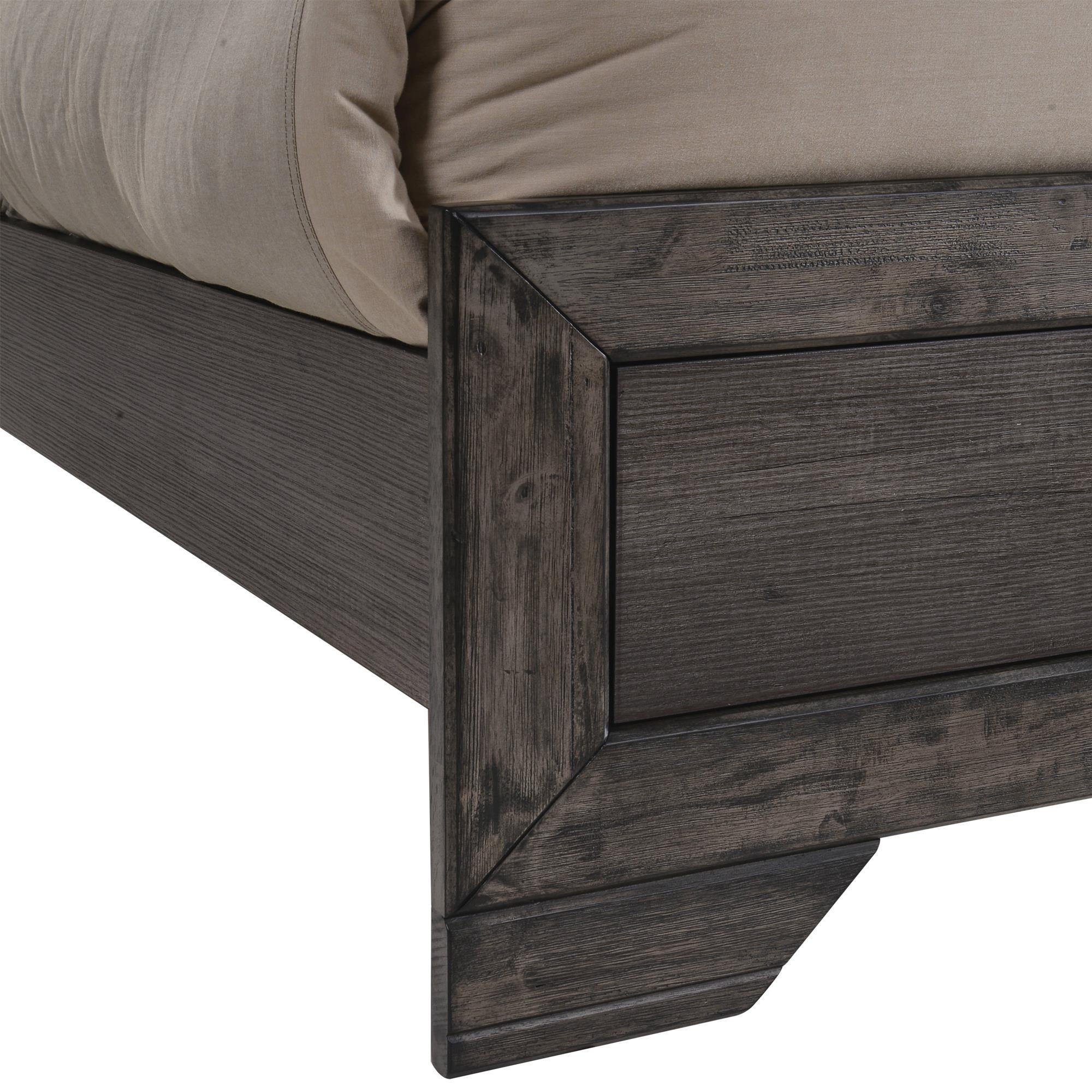  Elements International Nathan NH100KB King Bed IMAGE 5