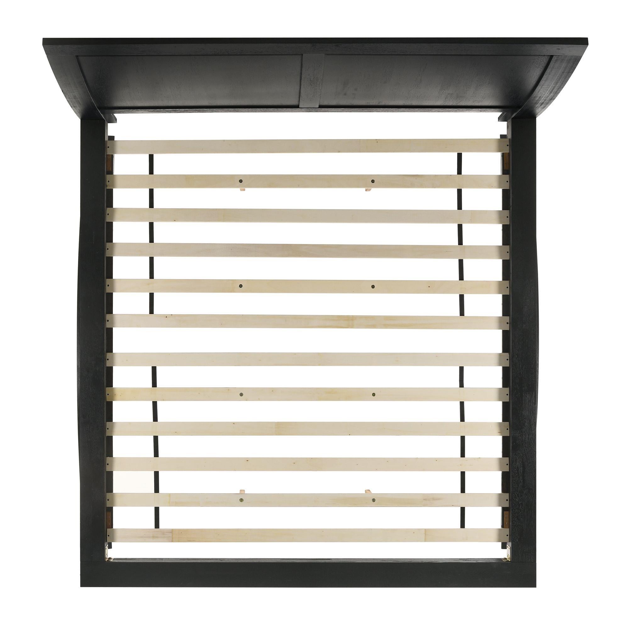  Elements International Allan B-3410-8-KB King Bed IMAGE 5