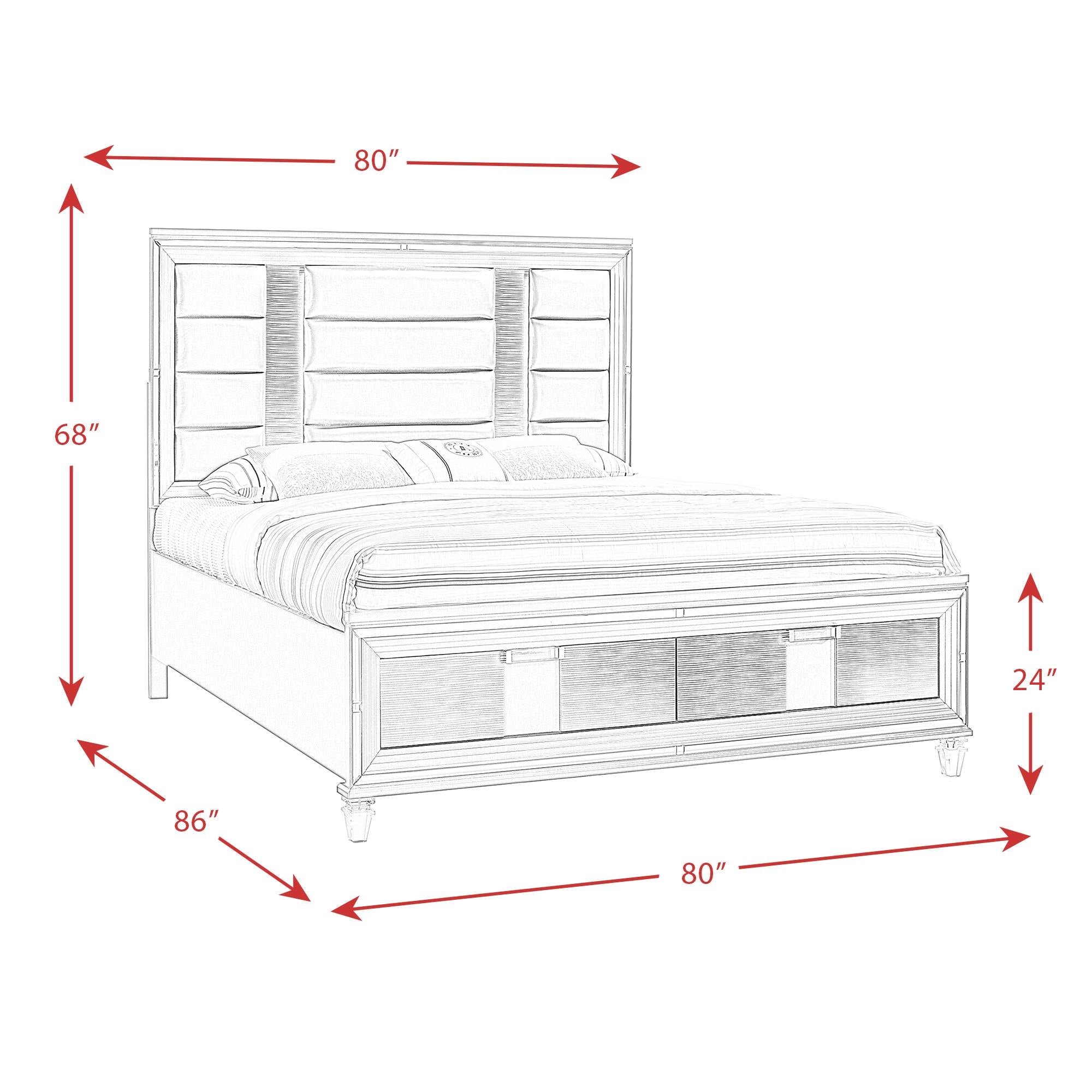  Elements International Twenty Nine TN700KB King Bed IMAGE 15