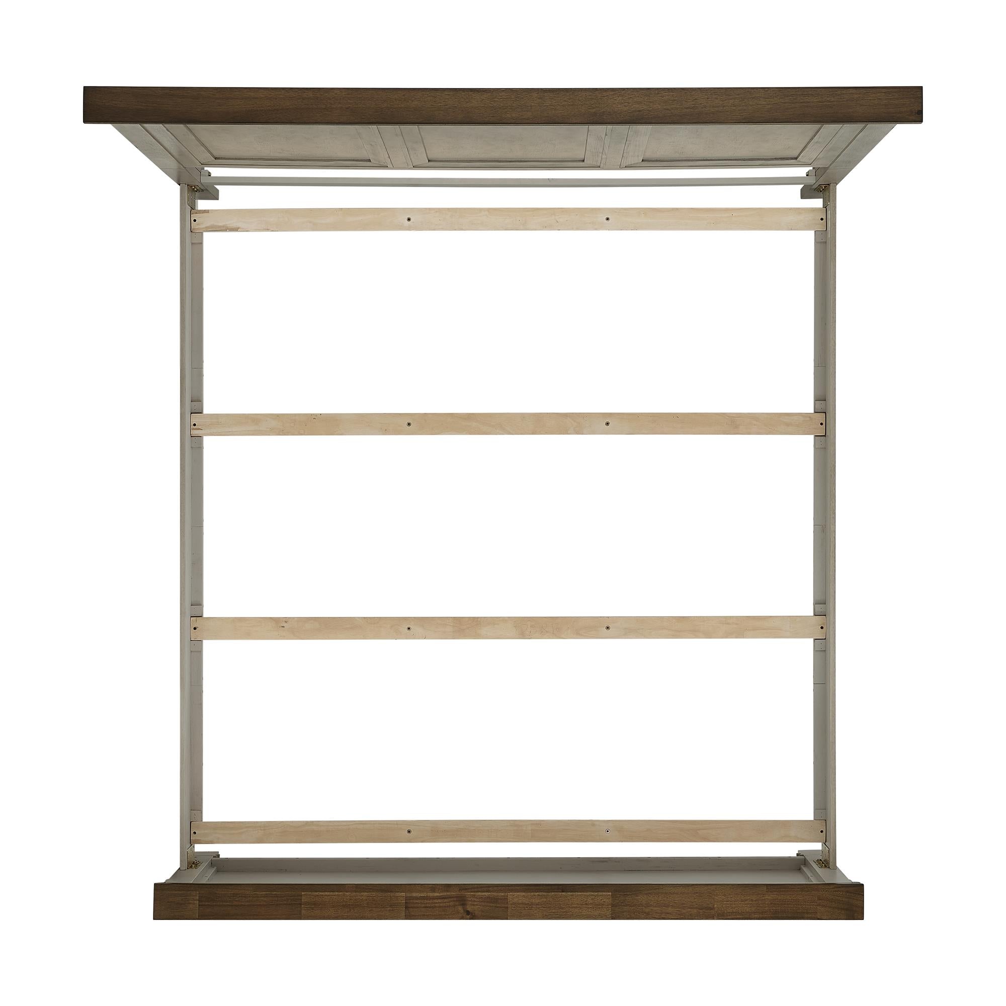  Elements International Farmington B-9890-7-KB King Panel Bed IMAGE 4