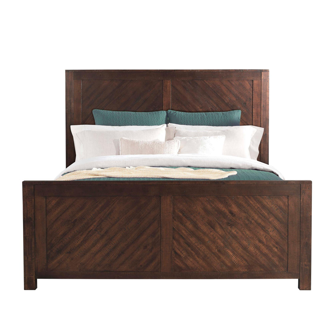  Elements International Jax JX600KB King Platform Storage Bed IMAGE 1