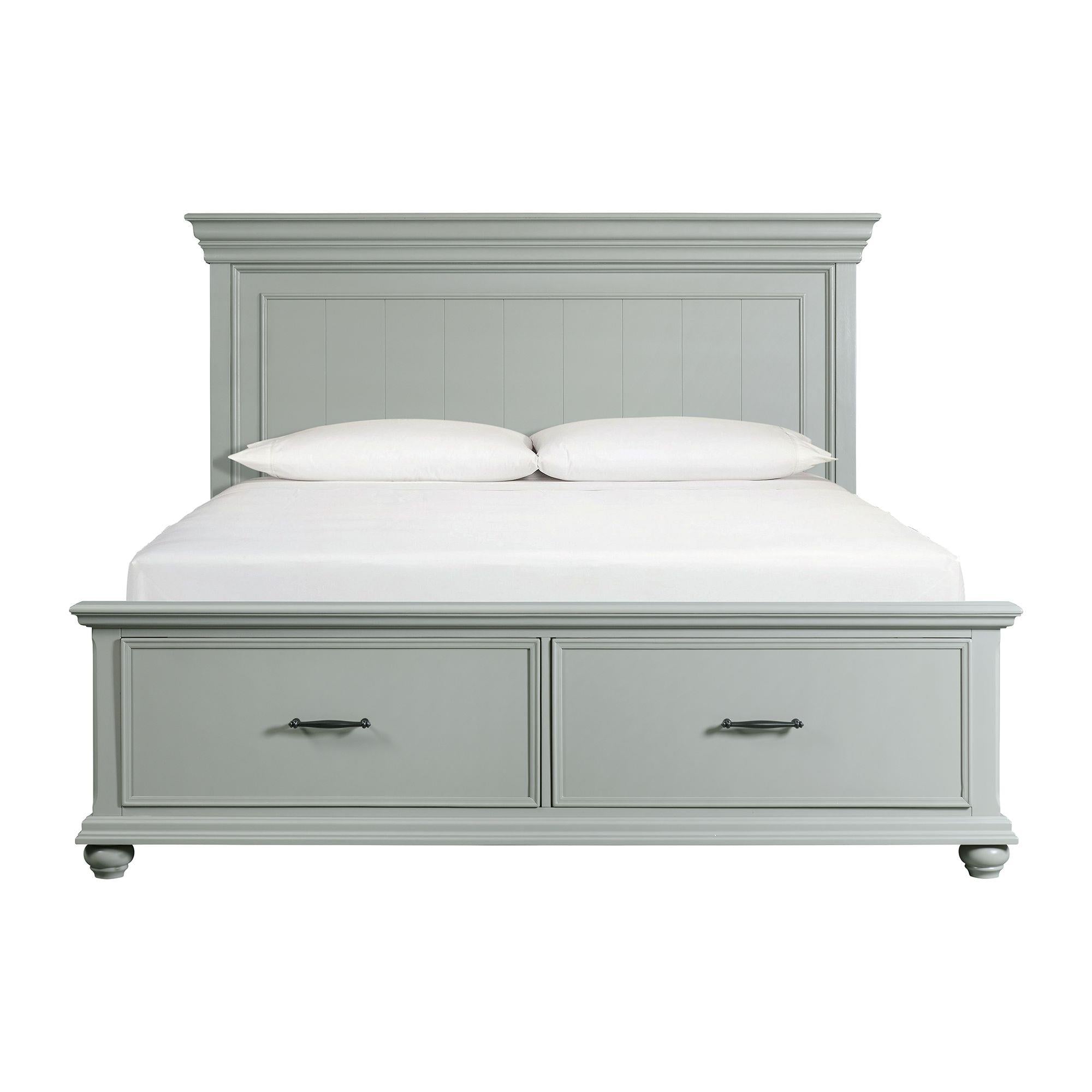  Elements International Slater SR350KB King Platform Storage Bed IMAGE 2