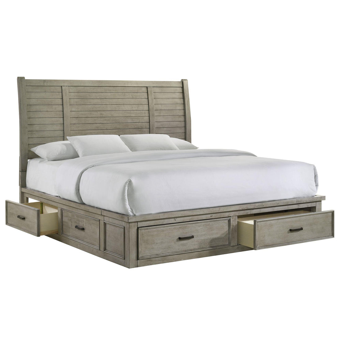  Elements International Sullivan SV300KB King Storage Bed IMAGE 1