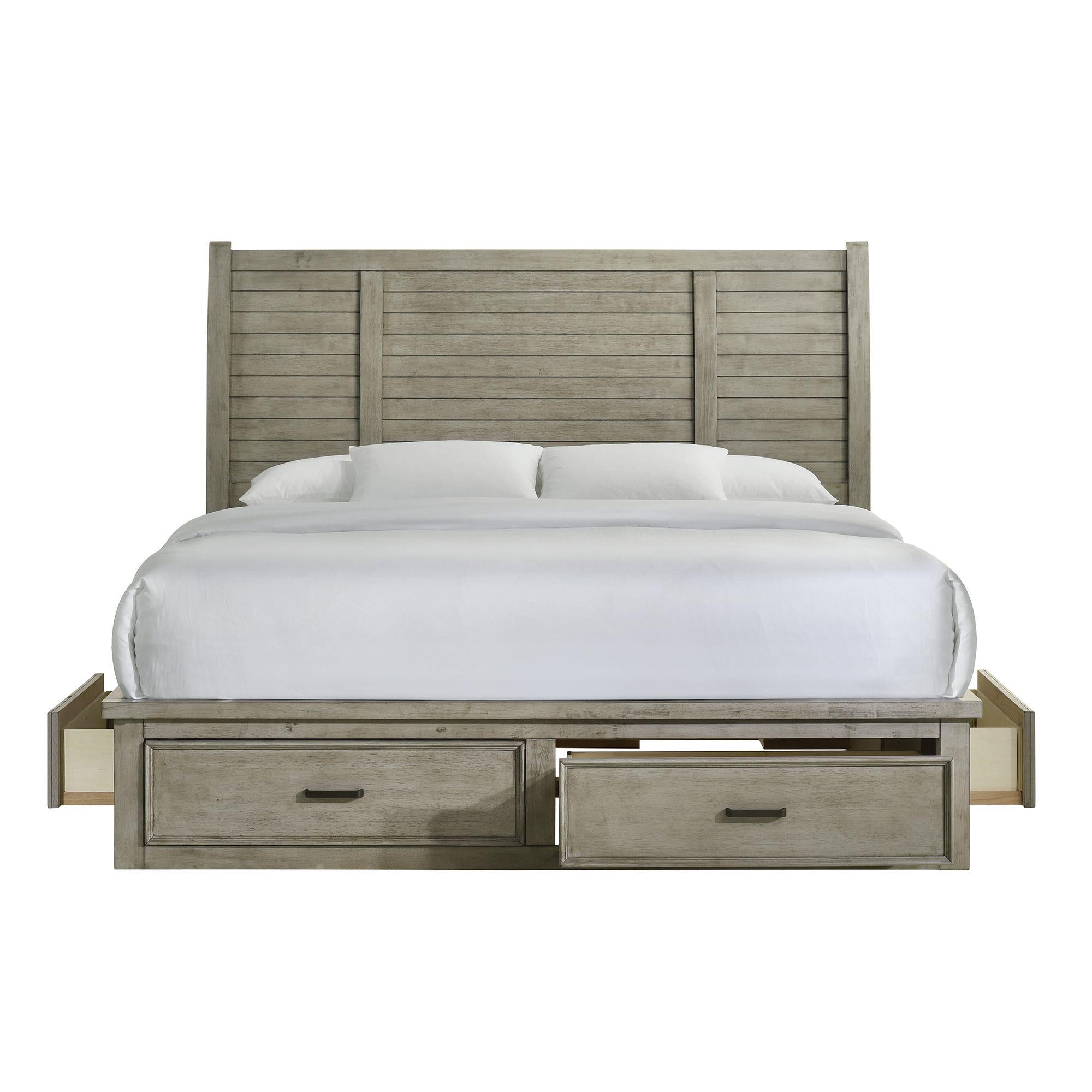  Elements International Sullivan SV300KB King Storage Bed IMAGE 4
