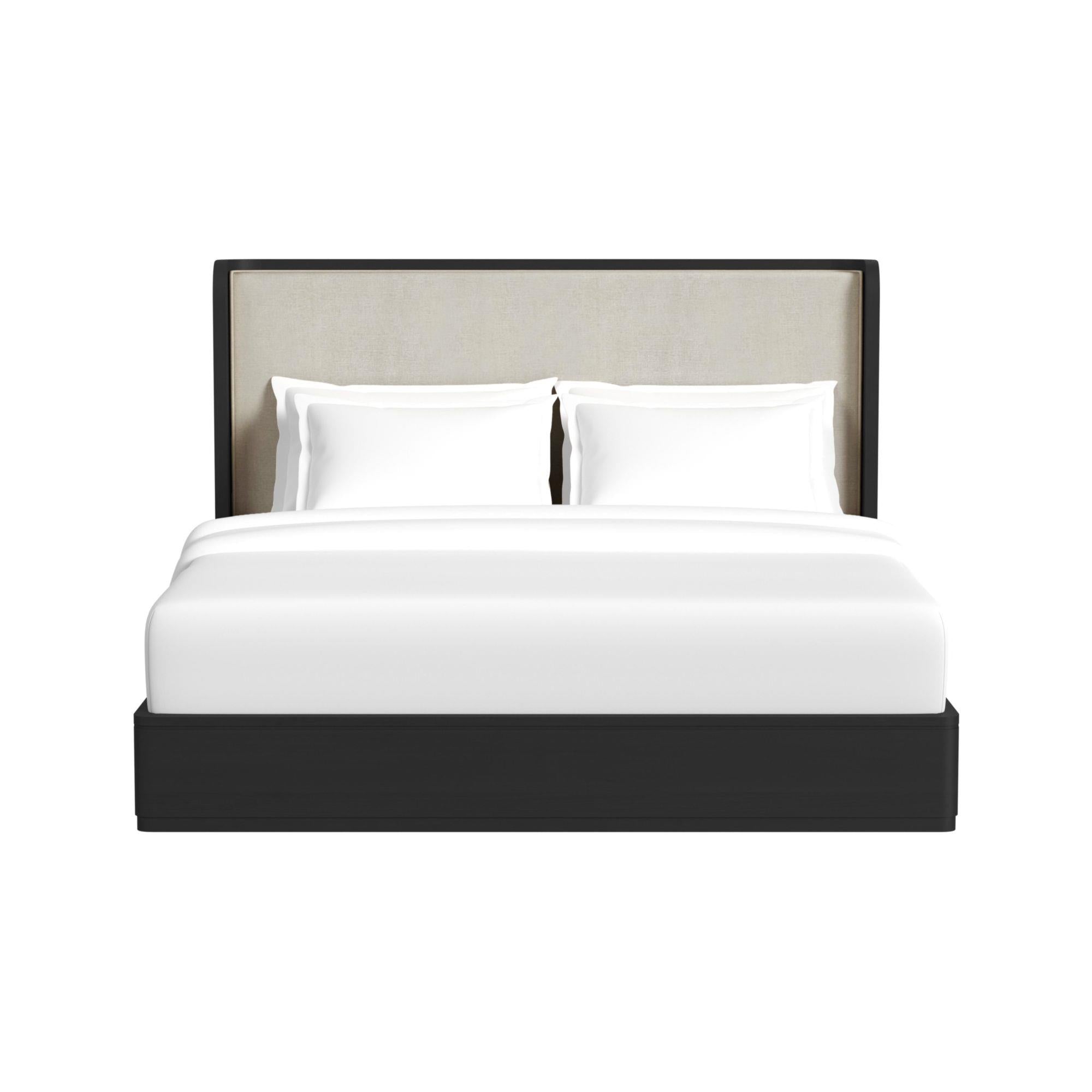  Elements International Rosalie B-16860-8-KB King Upholstered Bed IMAGE 2