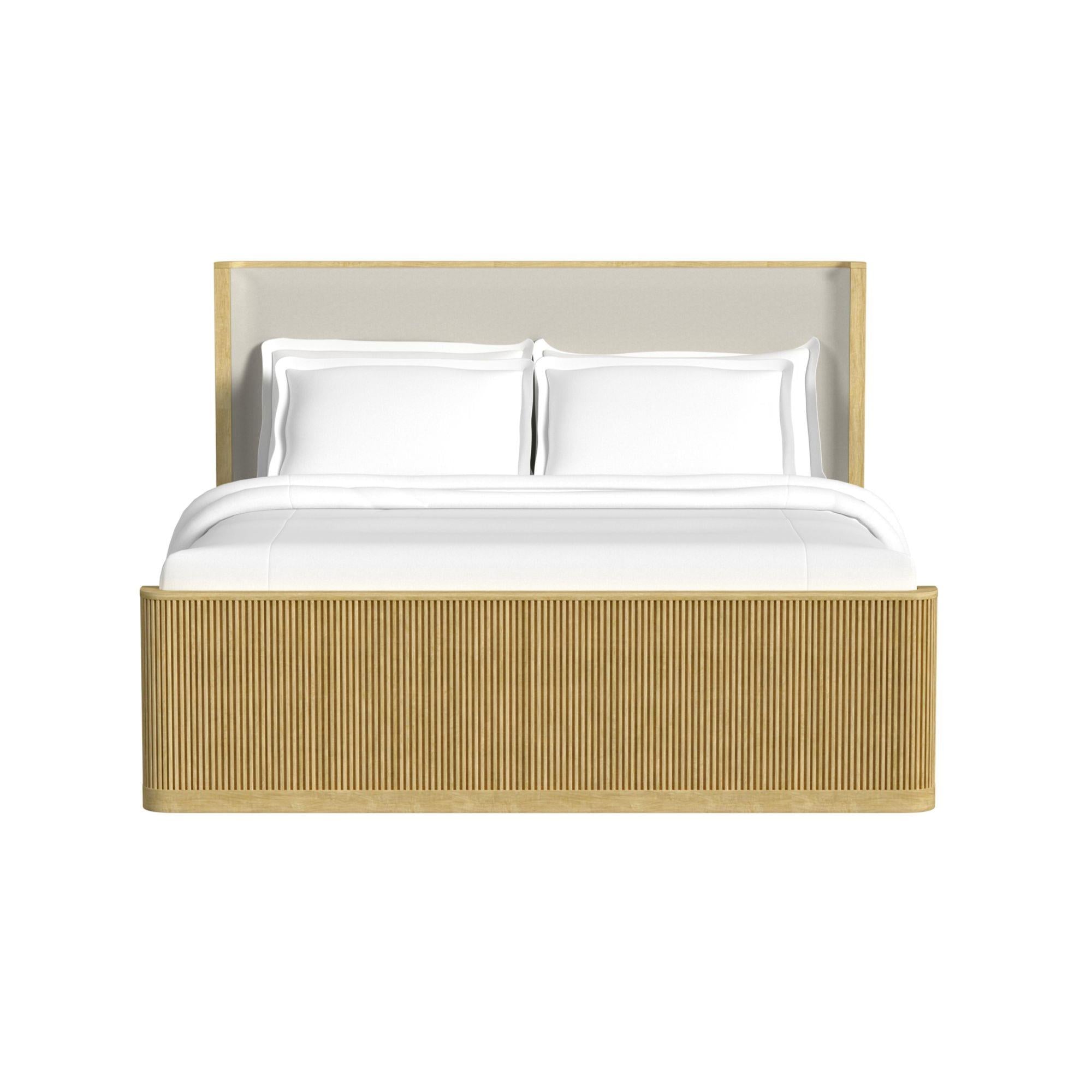  Elements International Sylvie B-16000-6-KUB King Upholstered Bed IMAGE 2