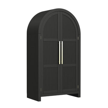  Elements International Ridgemont A-14440-8W-CBL Large Bookcase IMAGE 1