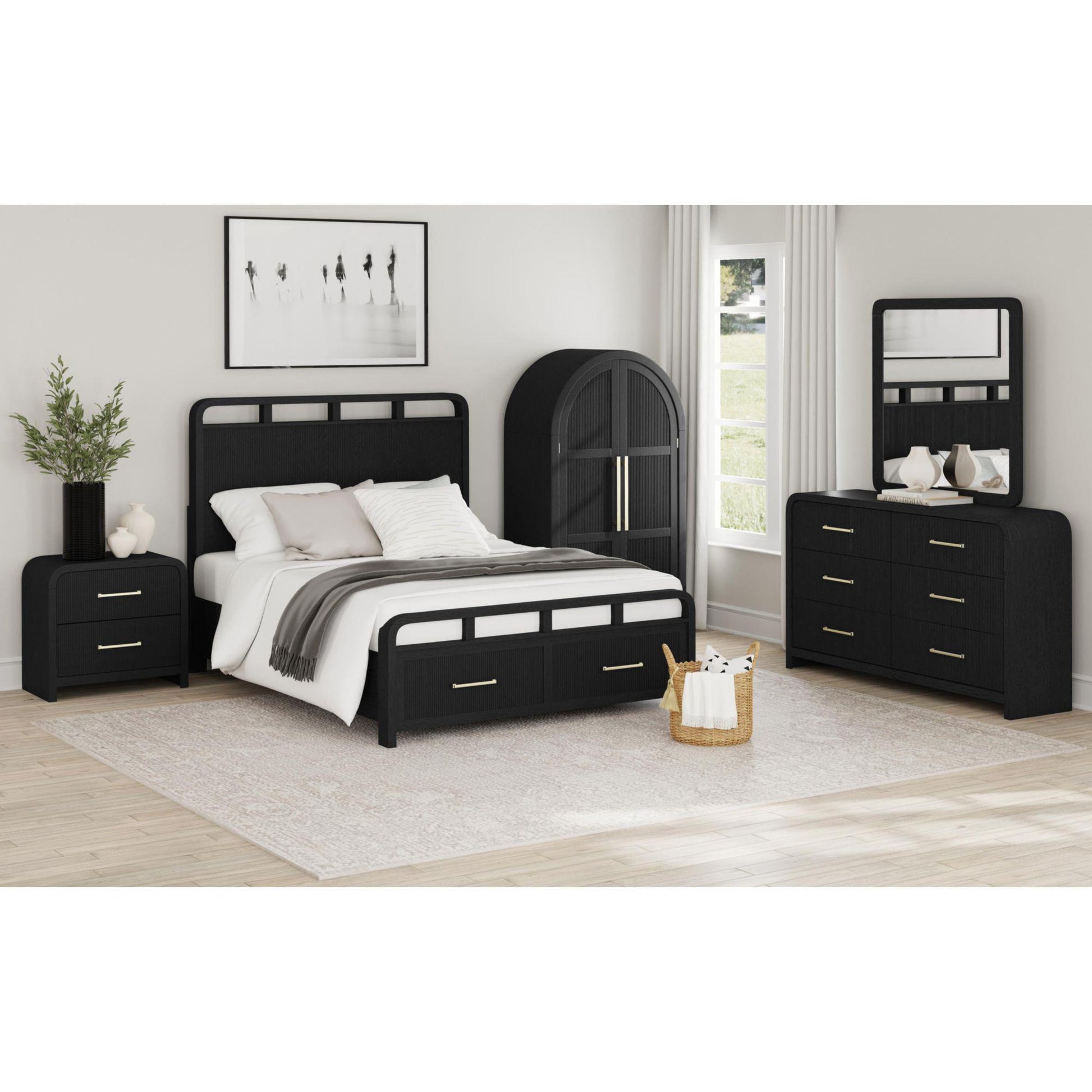  Elements International Ridgemont A-14440-8W-CBL Large Bookcase IMAGE 5