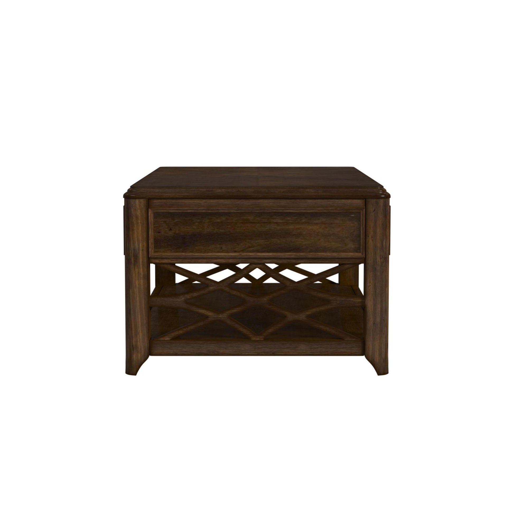  Elements International Phillipe T-5210-5-CT Lift-Top Coffee Table IMAGE 4