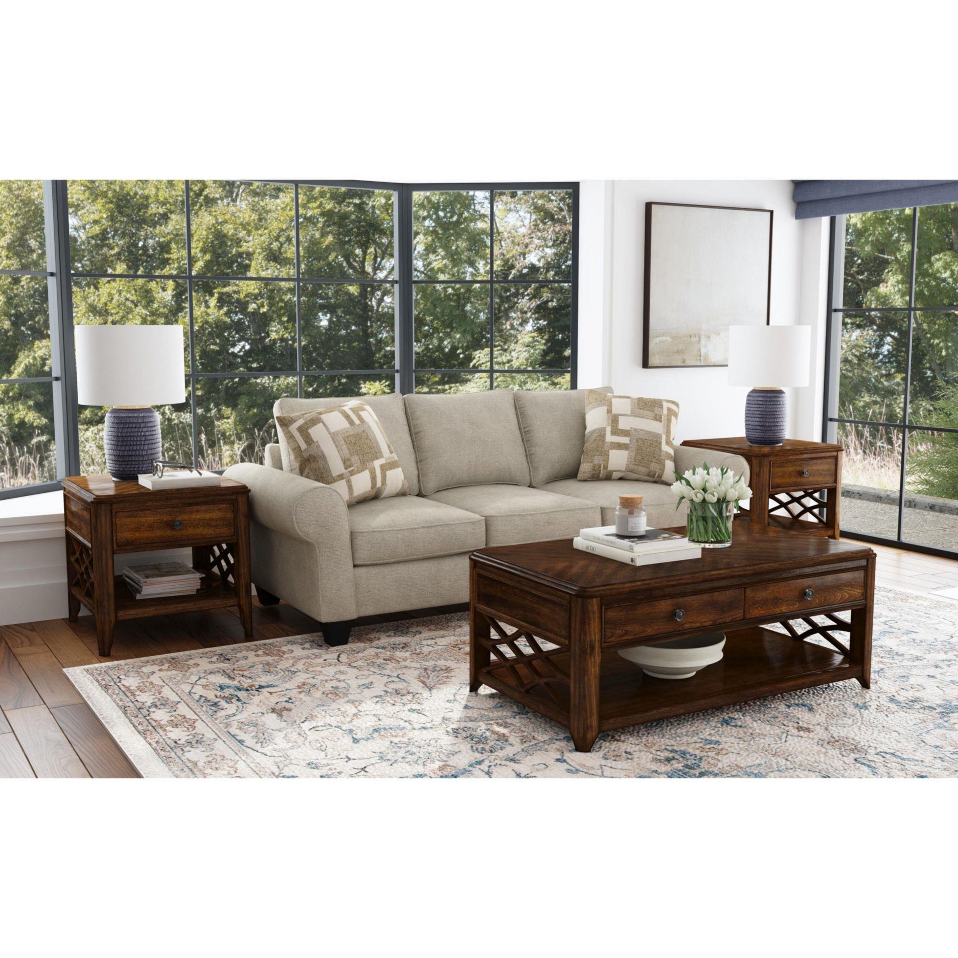  Elements International Phillipe T-5210-5-CT Lift-Top Coffee Table IMAGE 7