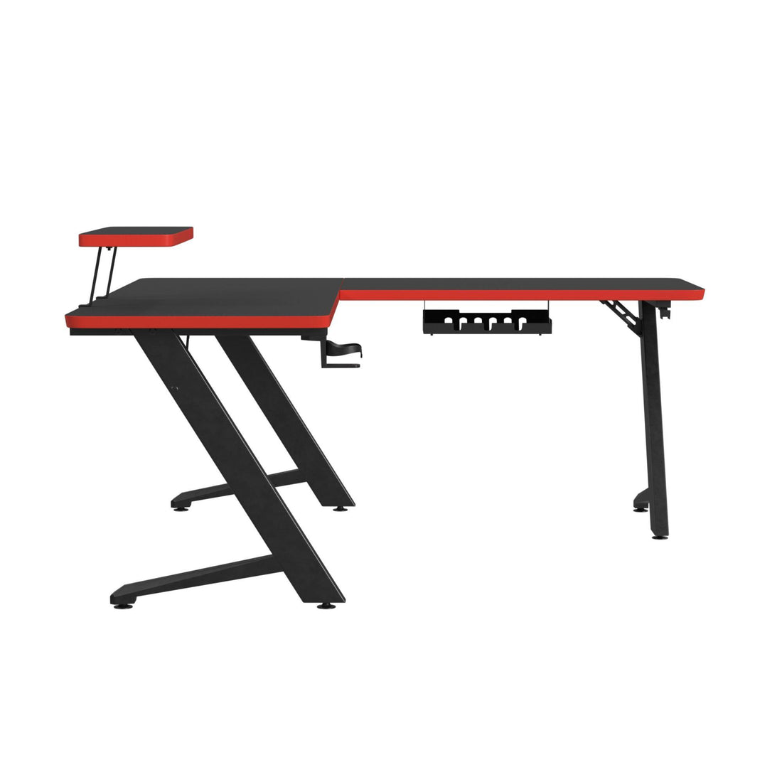  Elements International Waterside H-14230-8-DK L-Shape Desk IMAGE 1