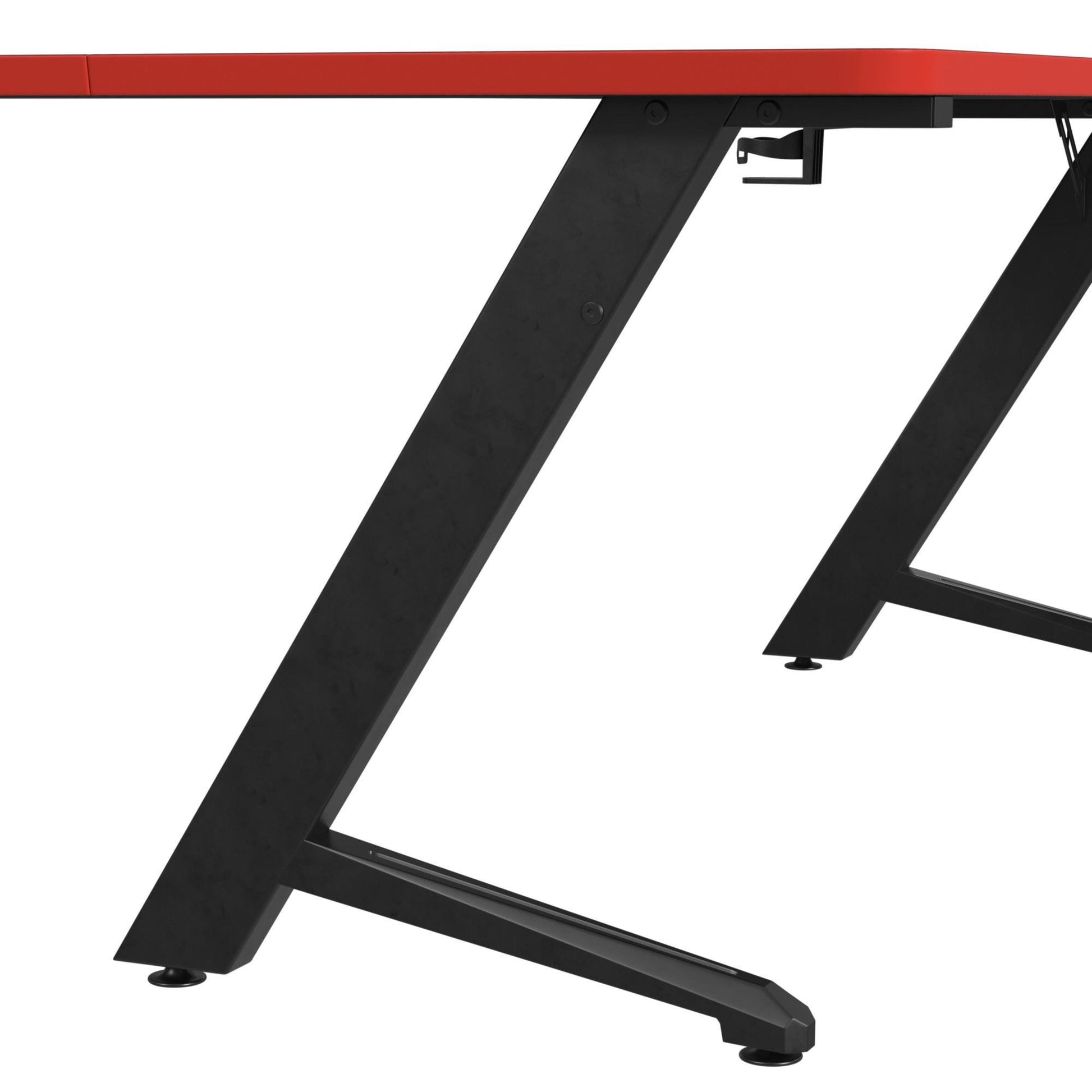  Elements International Waterside H-14230-8-DK L-Shape Desk IMAGE 5