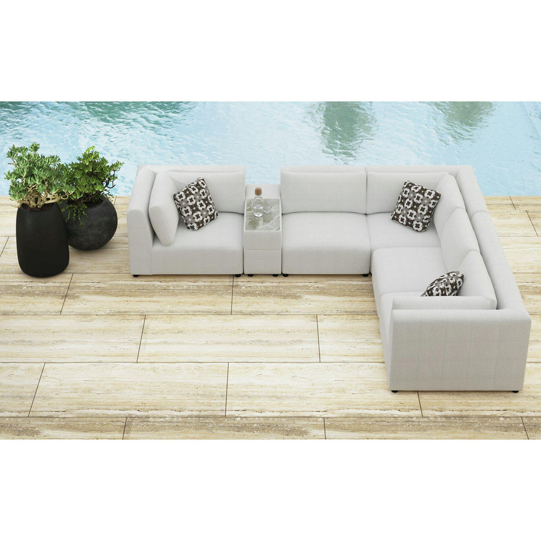  Elements International Zandara O-16240-10311-006 Modular Console IMAGE 1