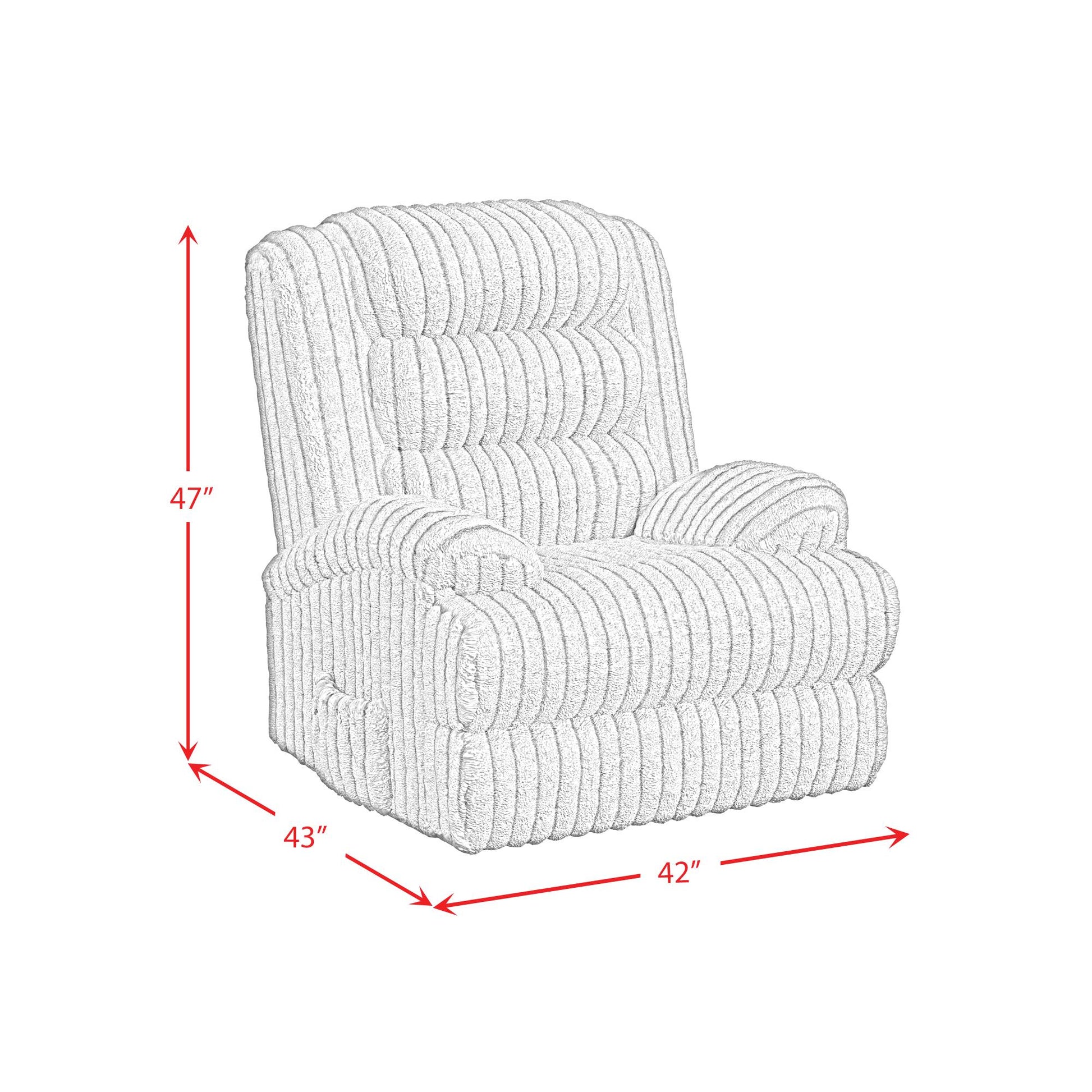  Elements International Artemis U-13680-10580-108P Power Lift Chair IMAGE 9