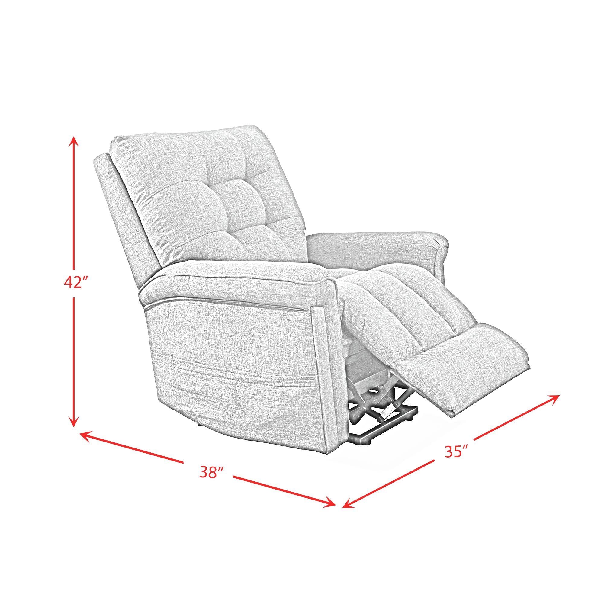  Elements International Pecos U-4610-8490-108 Power Motion Lift Chair IMAGE 13