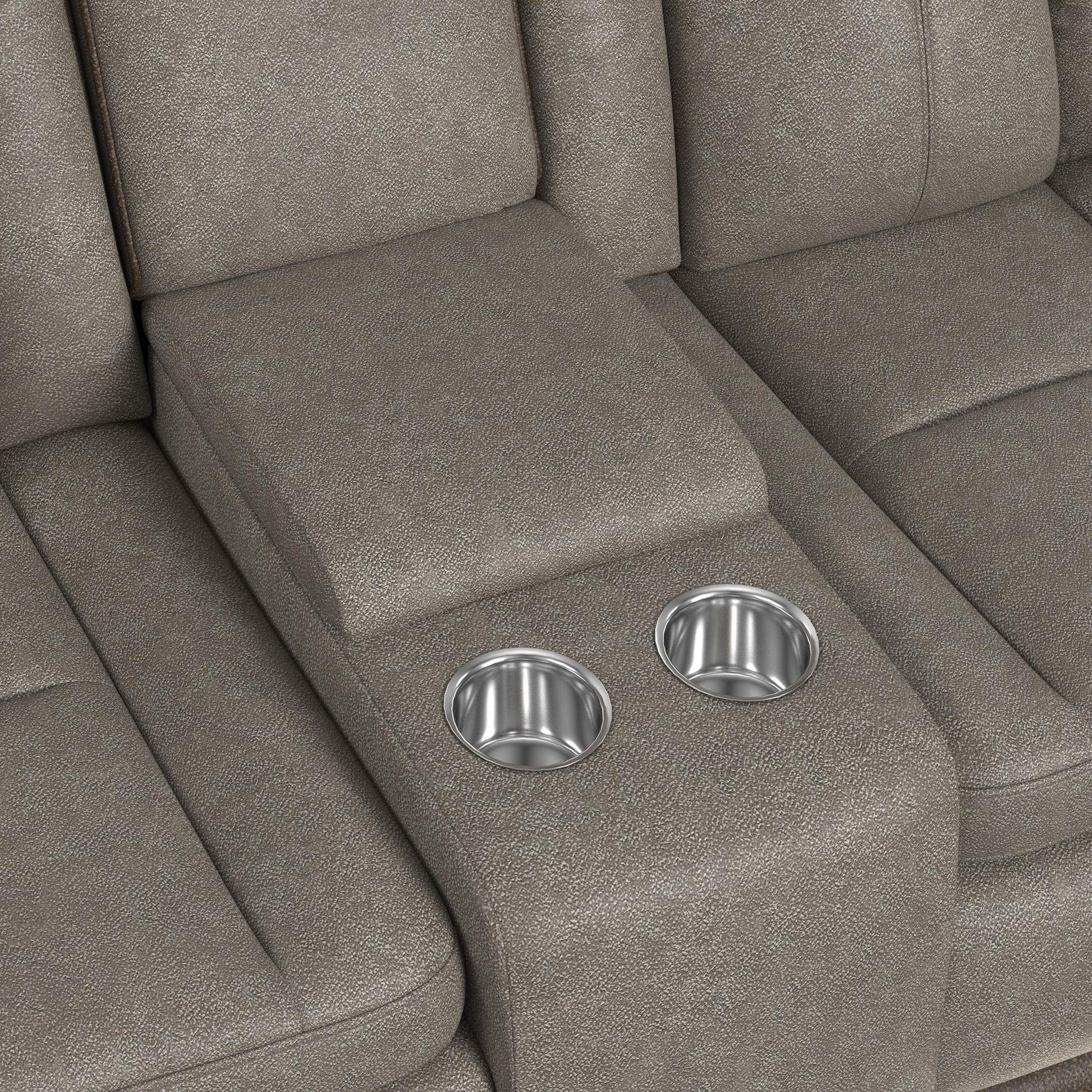  Elements International Lantana U-13660-10560-285PP Power Motion Loveseat IMAGE 11