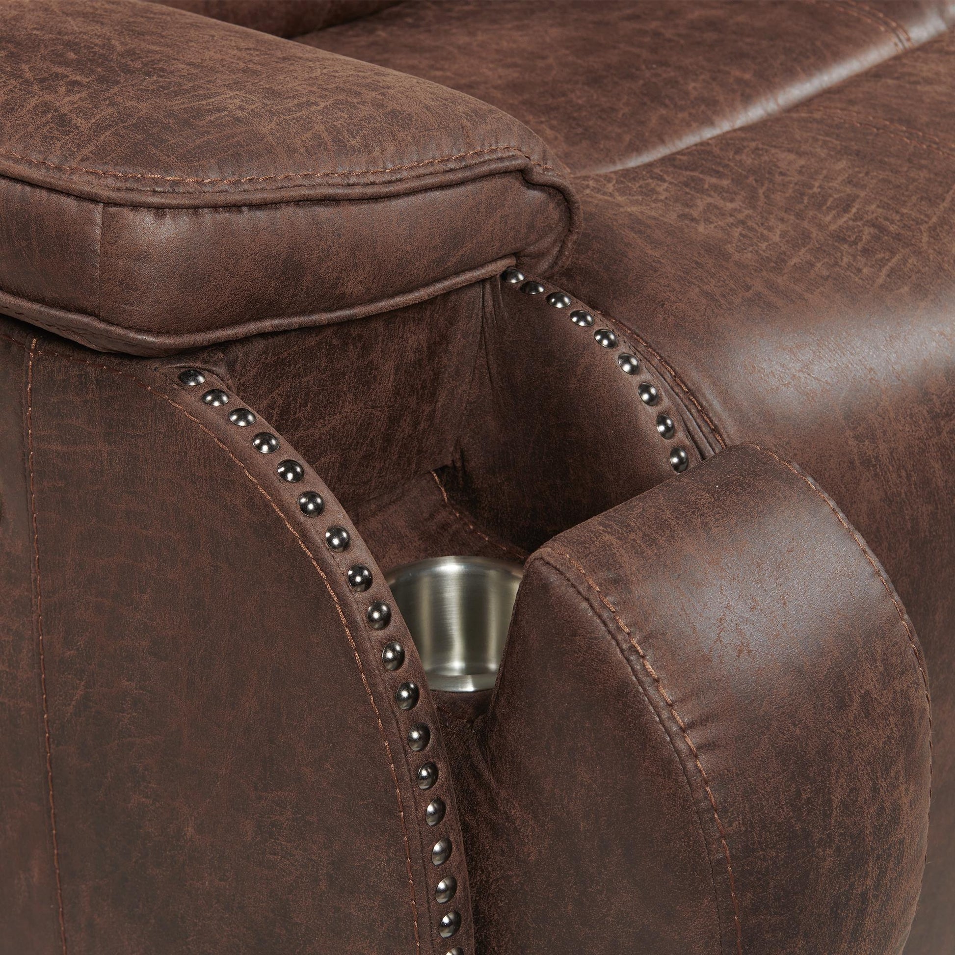 Elements International Atlantis U-5230-8640-285PP Power Motion Loveseat IMAGE 12