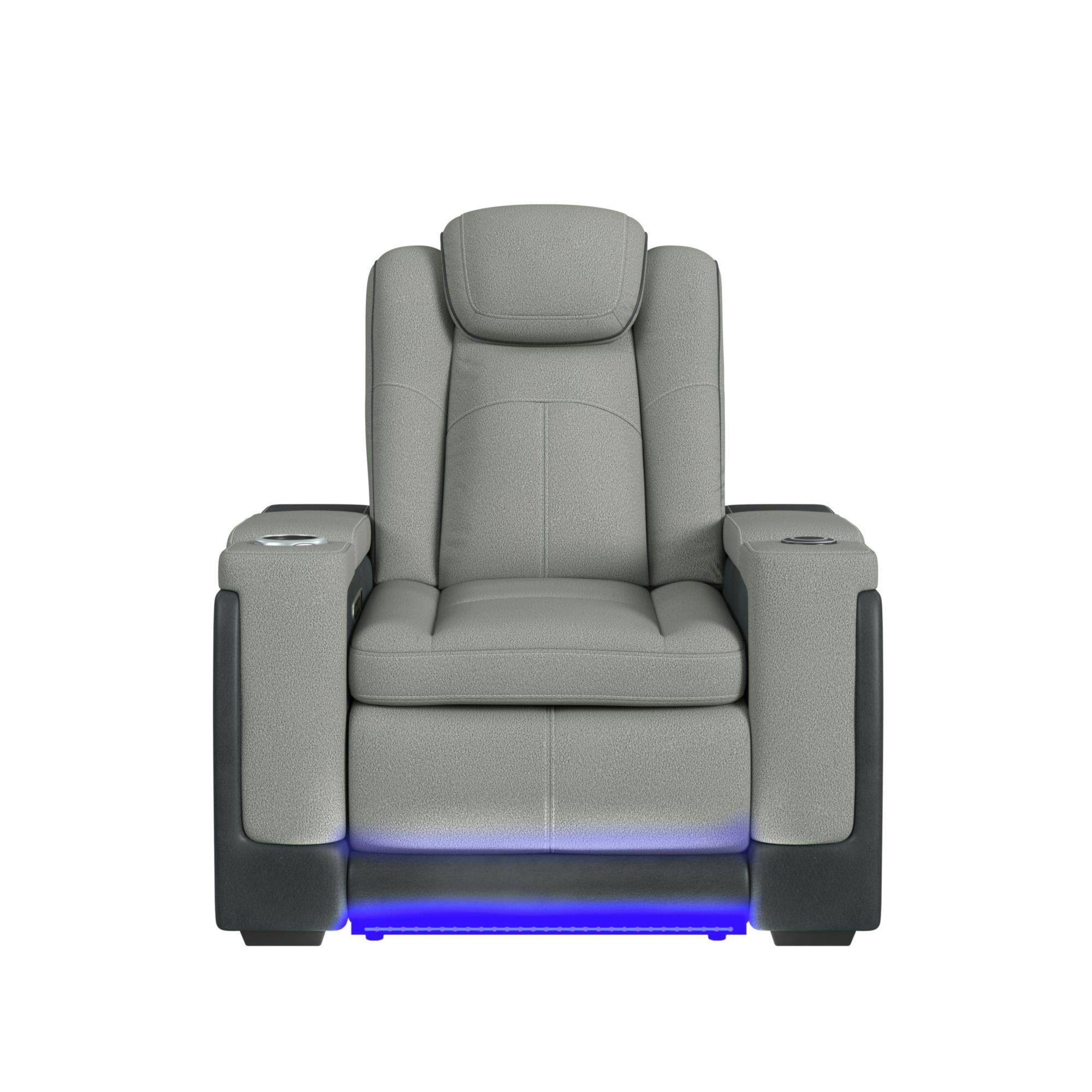  Elements International Lantana U-13660-10562-105PP Power Motion Recliner IMAGE 3