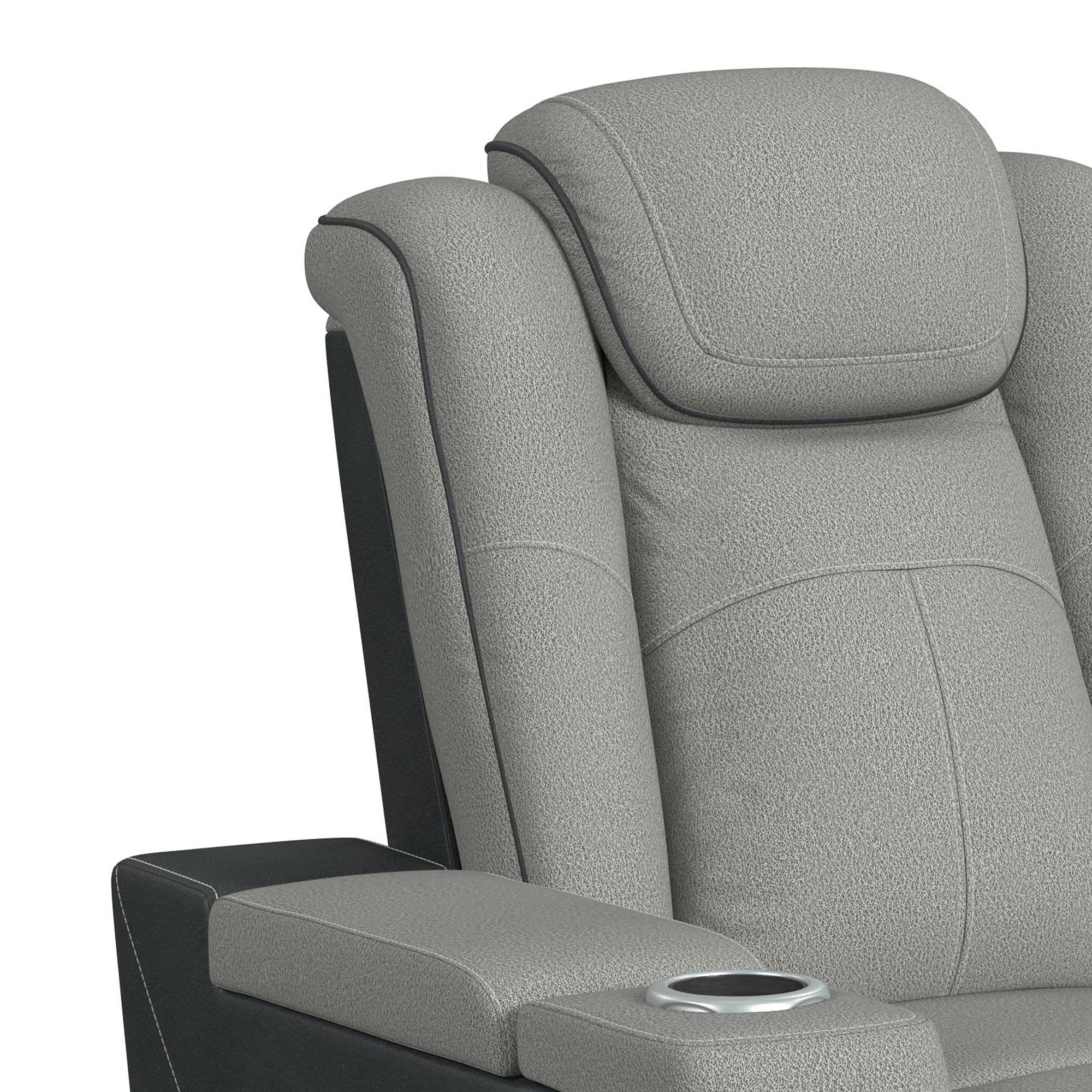  Elements International Lantana U-13660-10562-105PP Power Motion Recliner IMAGE 5