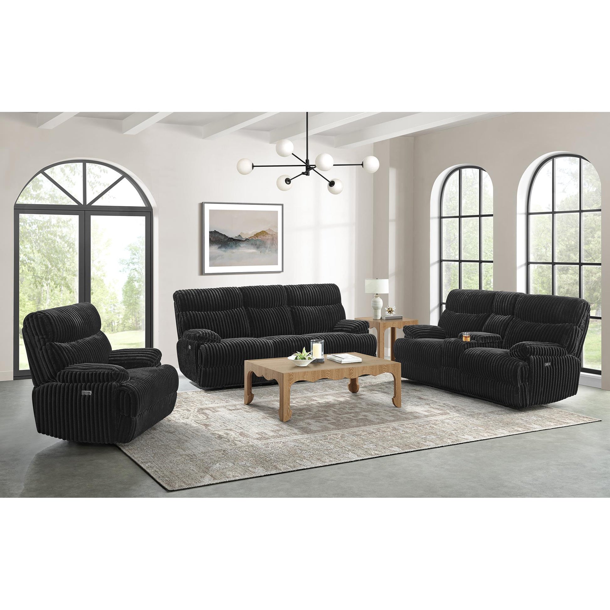  Elements International Admiral U-16220-8847-305P Power Motion Sofa IMAGE 4
