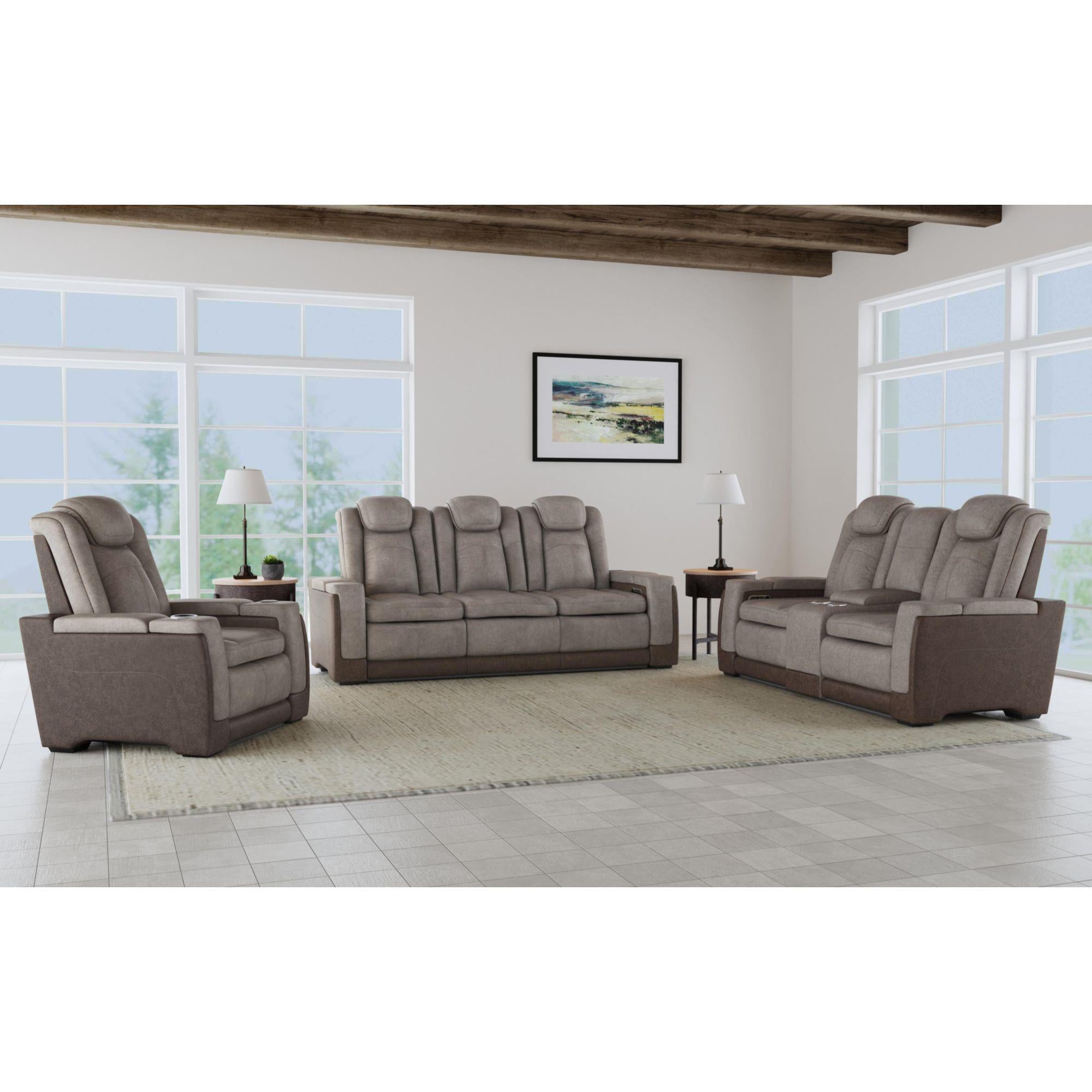  Elements International Lantana U-13660-10560-308PP Power Motion Sofa IMAGE 6