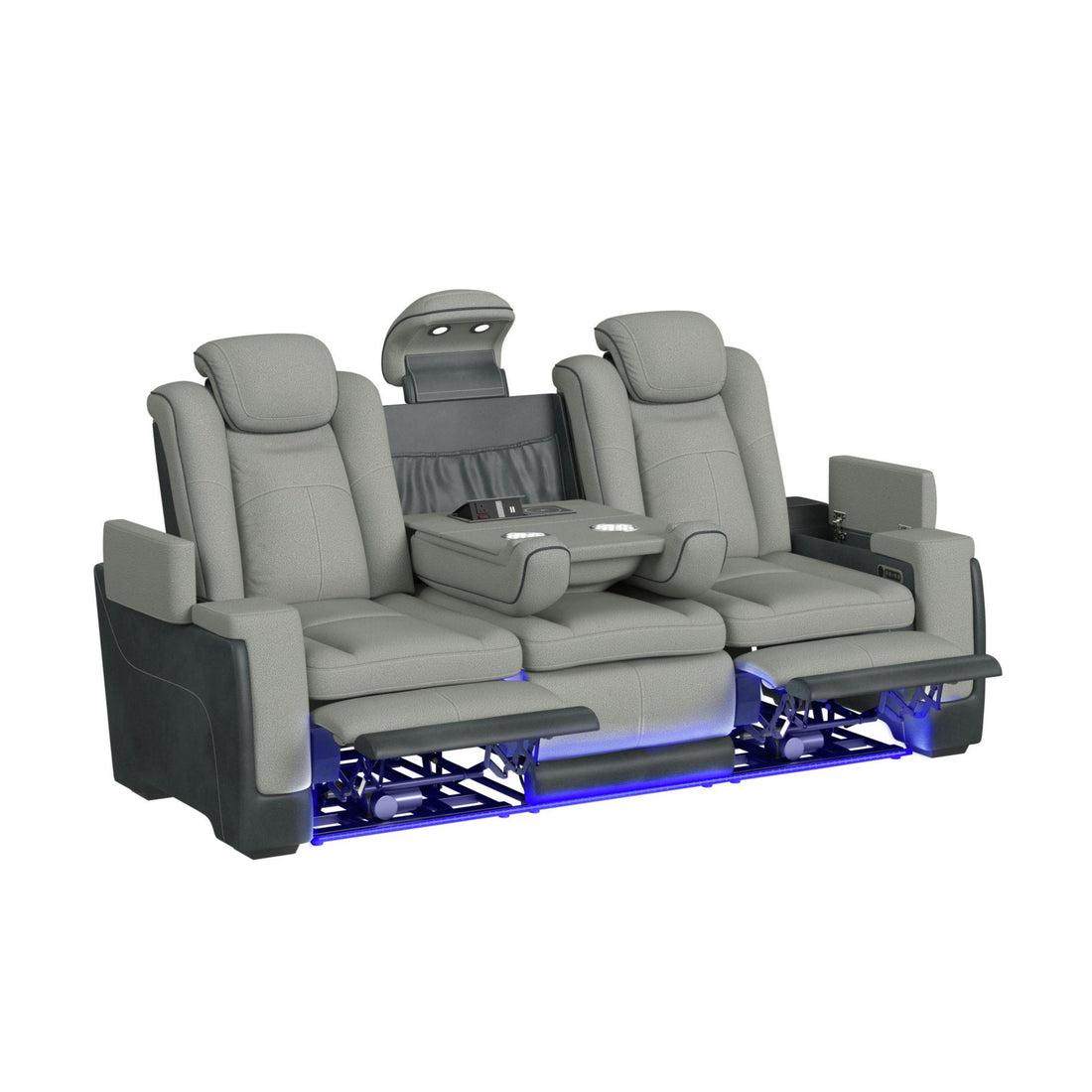  Elements International Lantana U-13660-10562-308PP Power Motion Sofa IMAGE 1