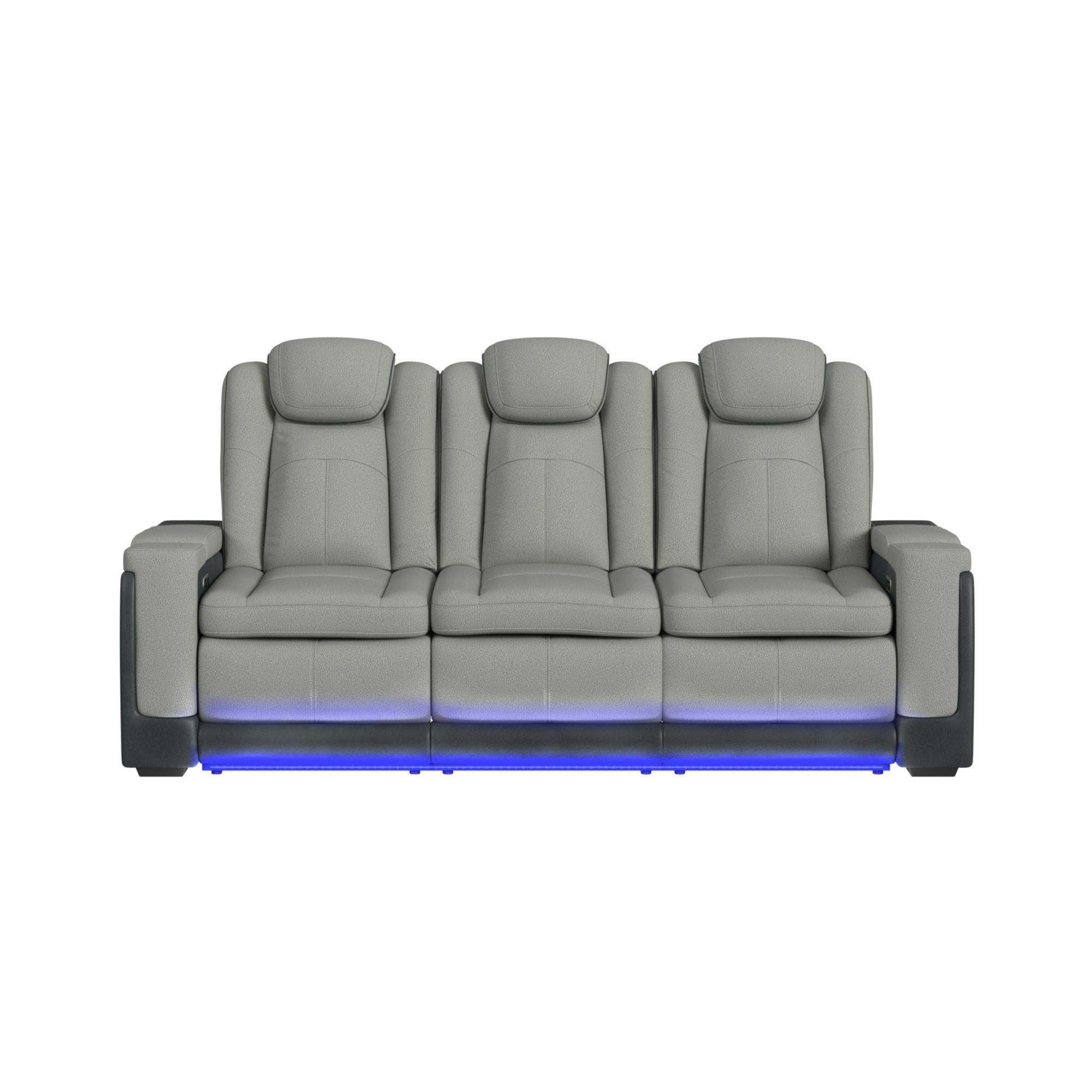  Elements International Lantana U-13660-10562-308PP Power Motion Sofa IMAGE 3