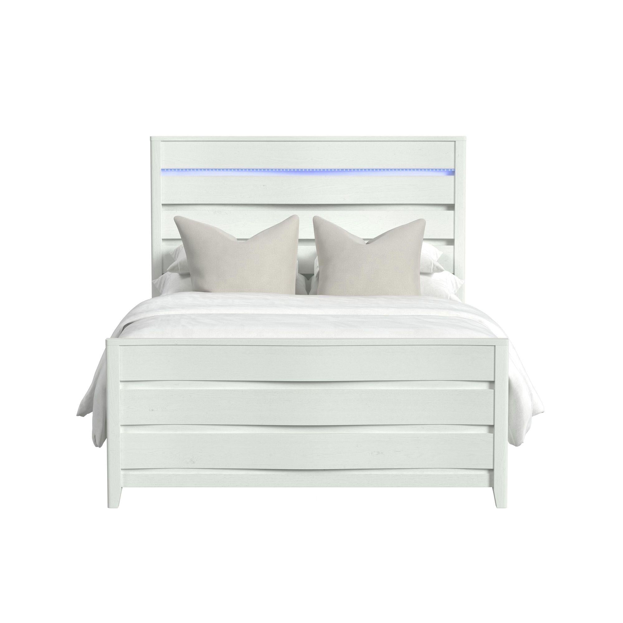  Elements International Tobias B-15990-7-QBL Queen Bed IMAGE 1