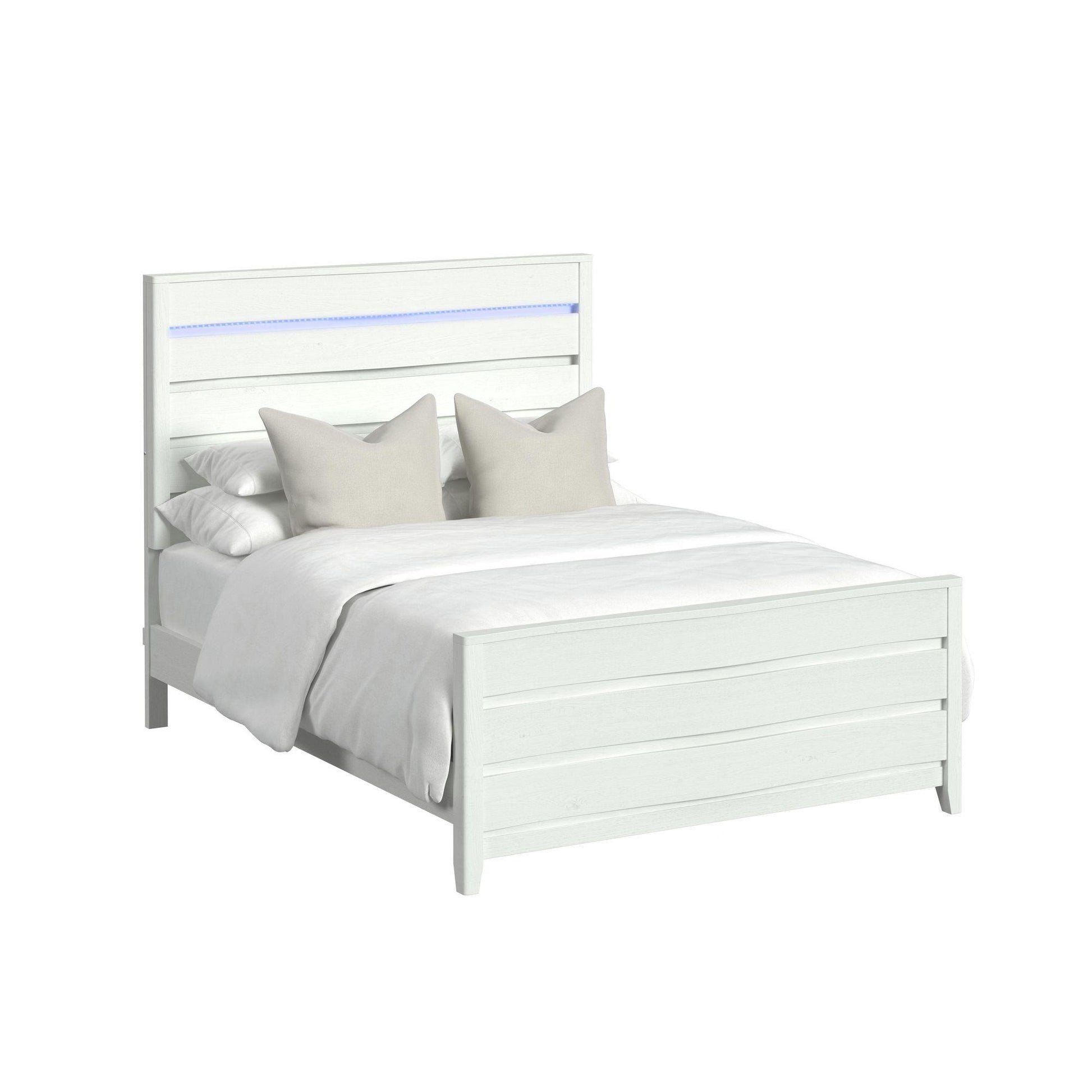  Elements International Tobias B-15990-7-QBL Queen Bed IMAGE 2