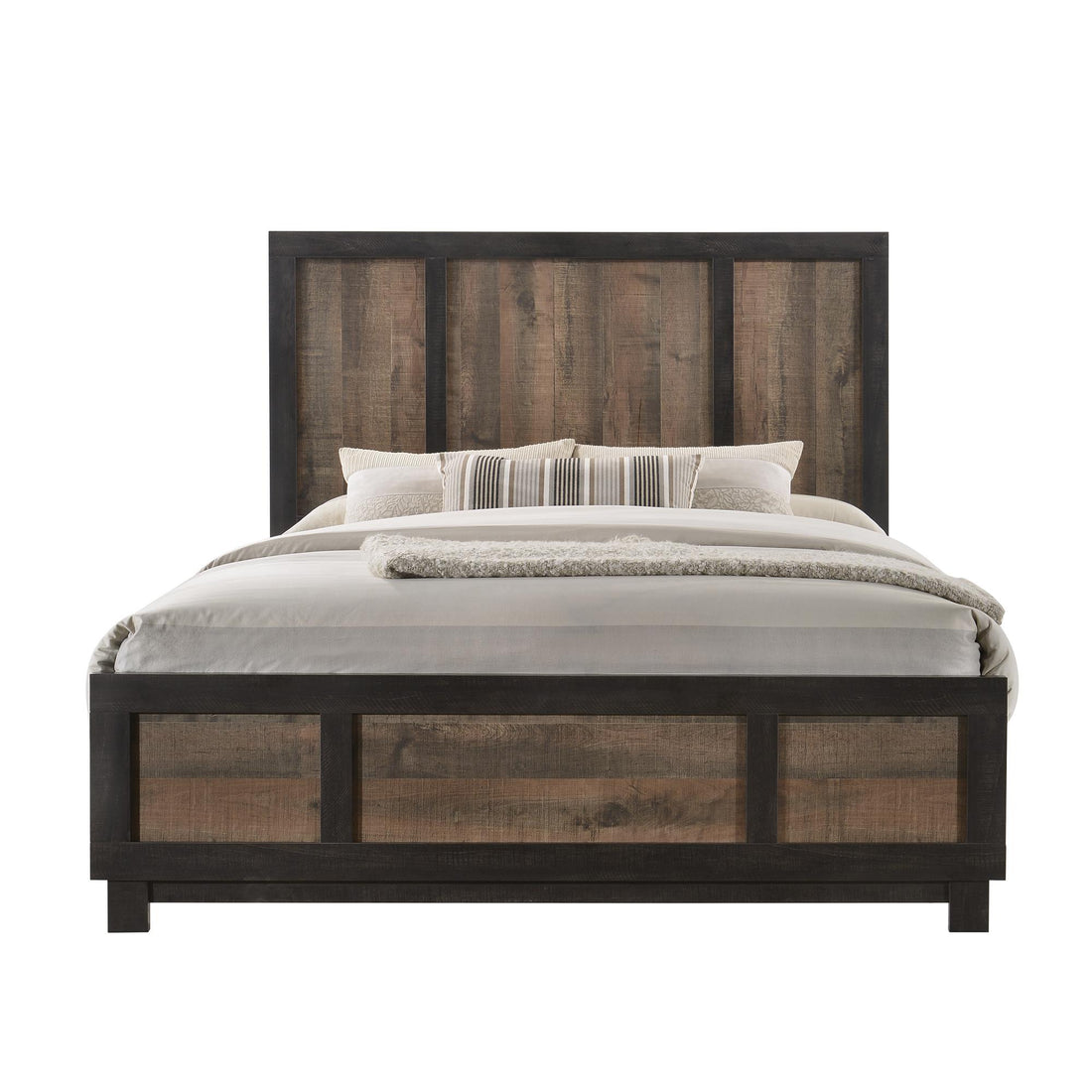  Elements International Harlington HG100QB Queen Panel Bed IMAGE 1