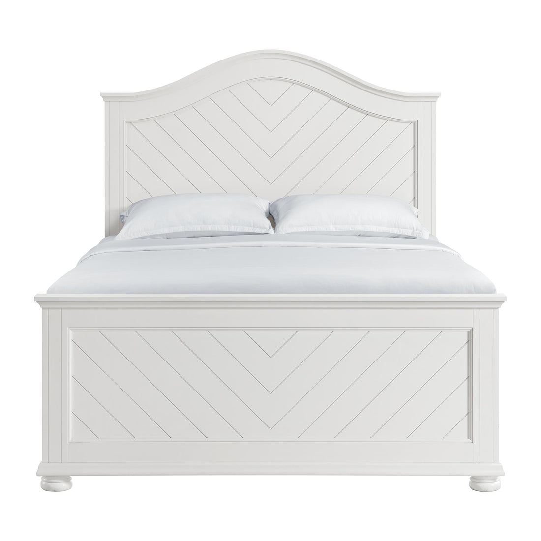  Elements International Kona B-9340-7-QB Queen Panel Bed IMAGE 1
