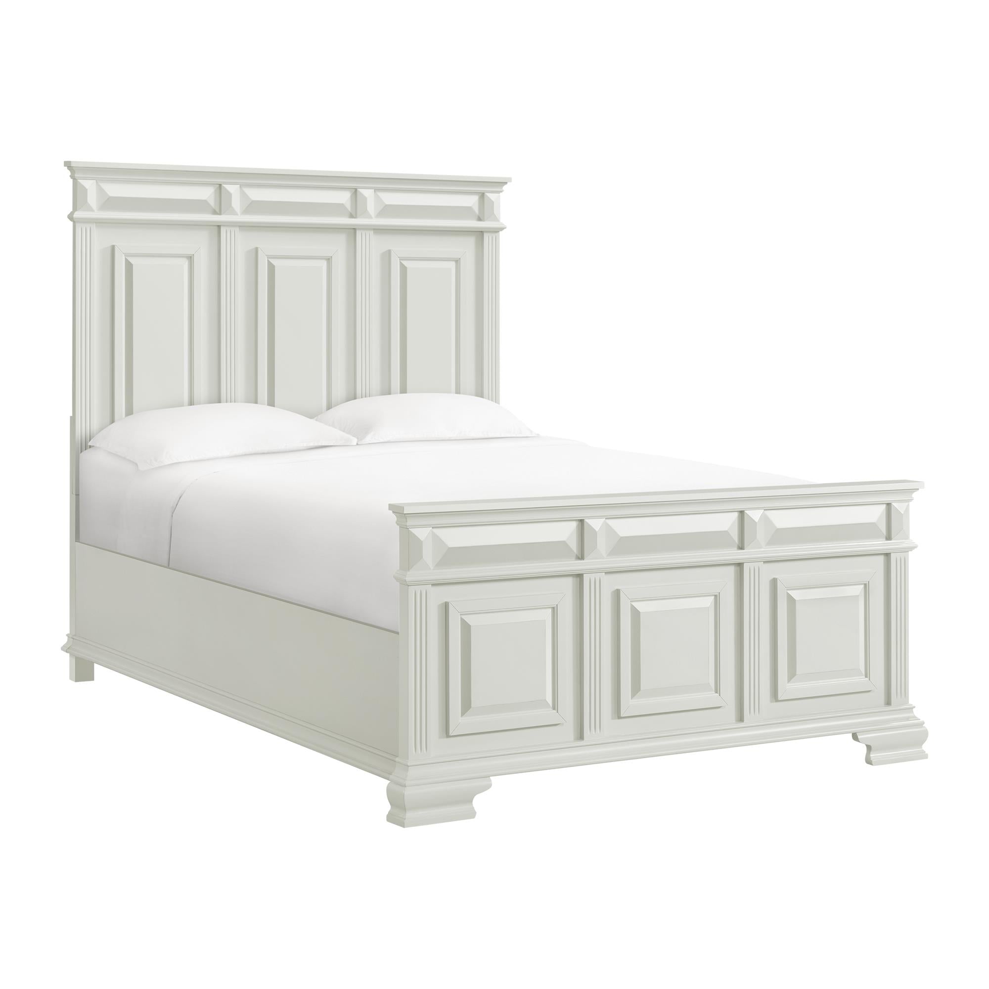  Elements International Bridgestone B-10980-7-QB Queen Panel Bed IMAGE 1