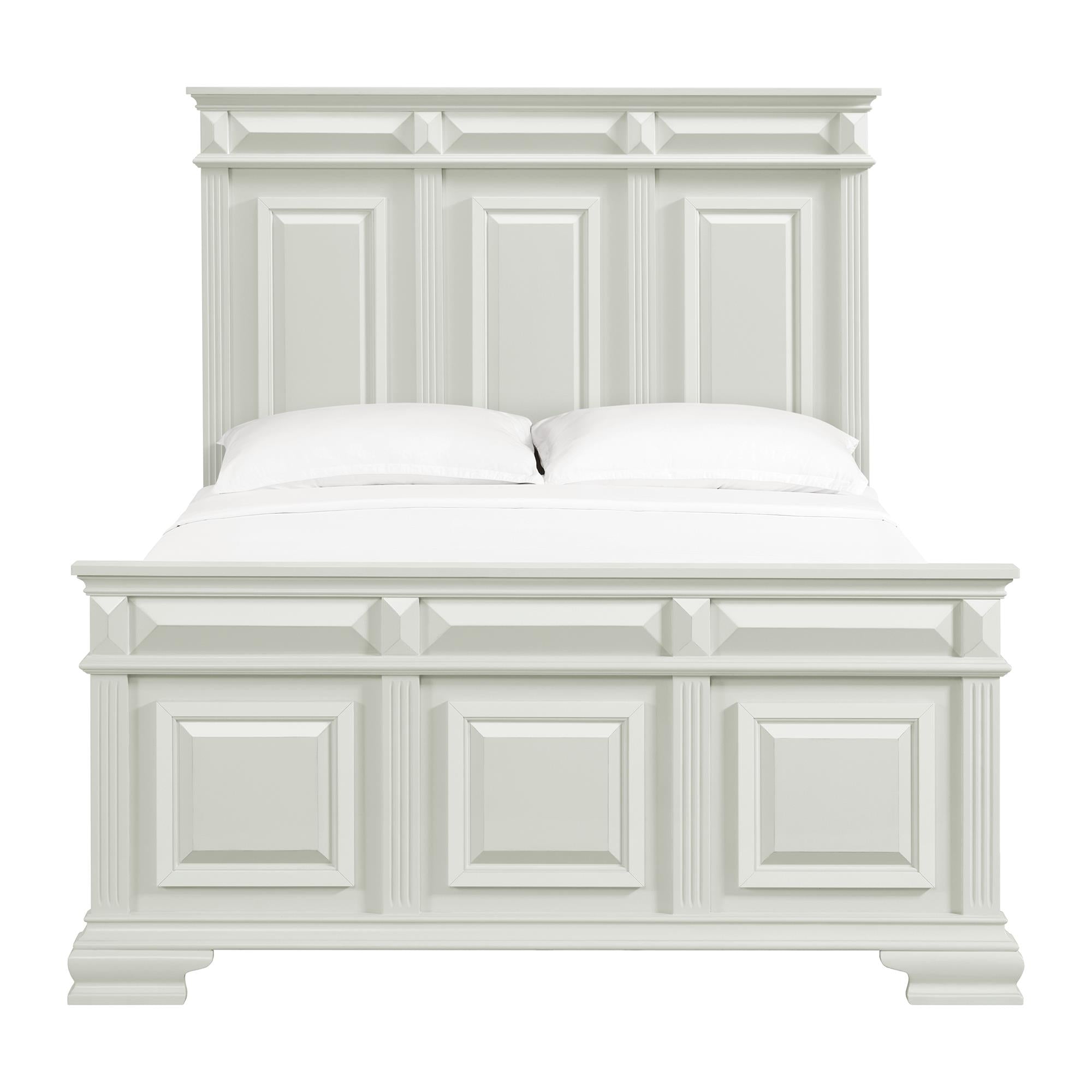  Elements International Bridgestone B-10980-7-QB Queen Panel Bed IMAGE 2