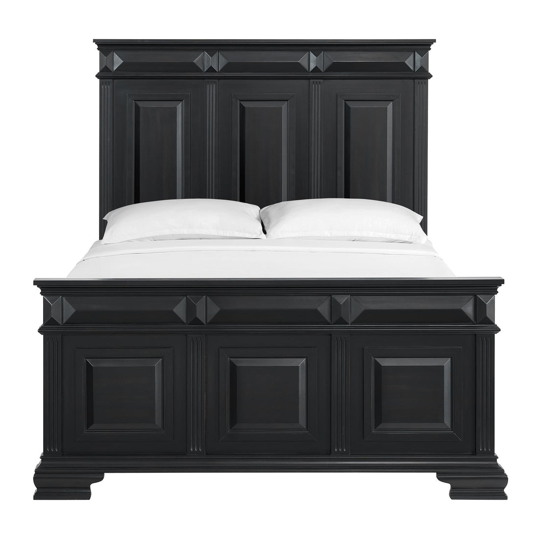  Elements International Bridgestone B-10980-8-QB Queen Panel Bed IMAGE 1