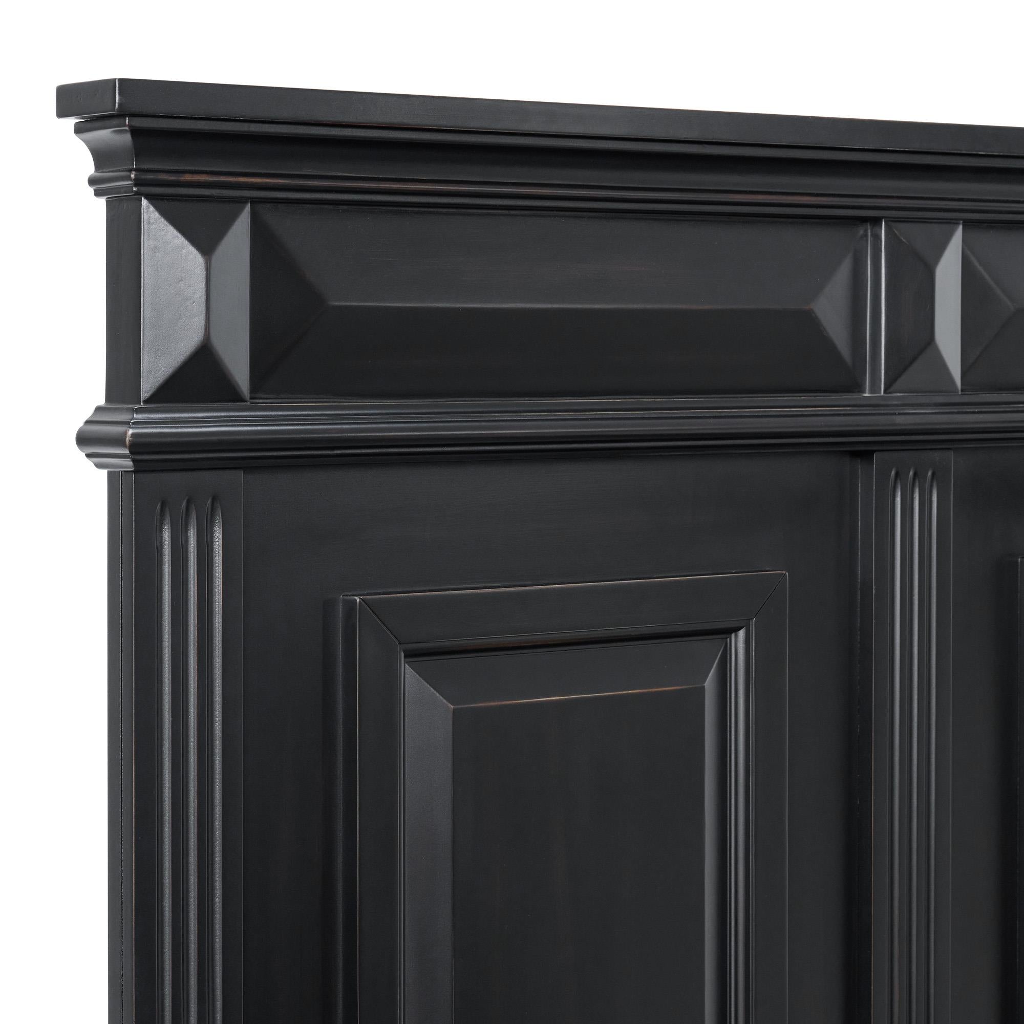  Elements International Bridgestone B-10980-8-QB Queen Panel Bed IMAGE 5