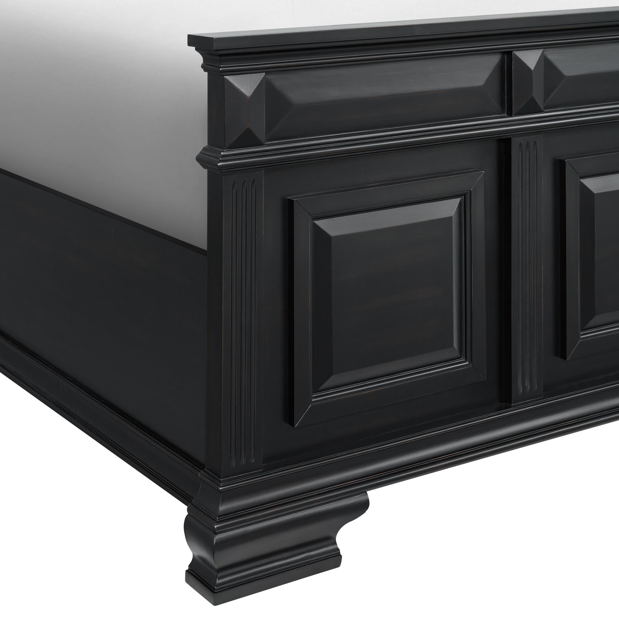  Elements International Bridgestone B-10980-8-QB Queen Panel Bed IMAGE 6