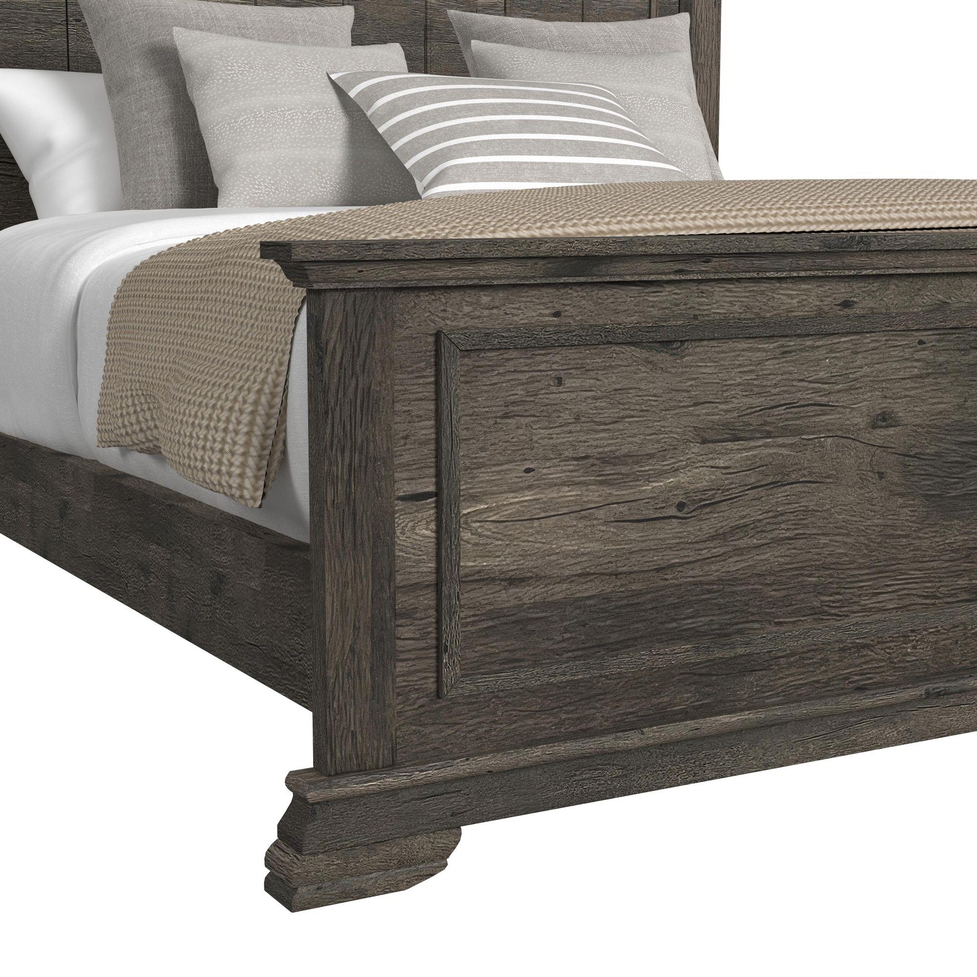  Elements International Park Ridge B-13130-8-QB Queen Panel Bed IMAGE 5