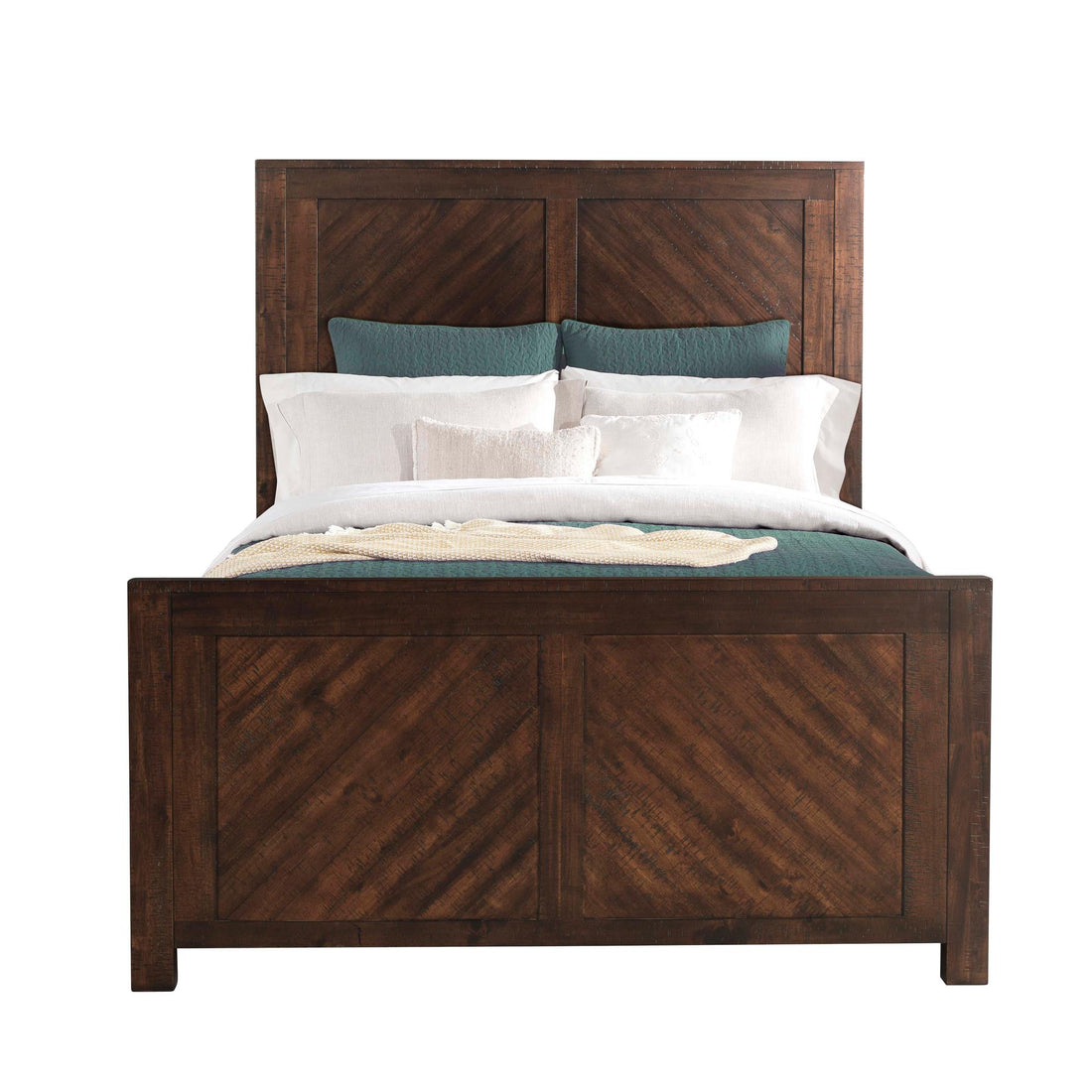  Elements International Jax JX600QB Queen Platform Storage Bed IMAGE 1