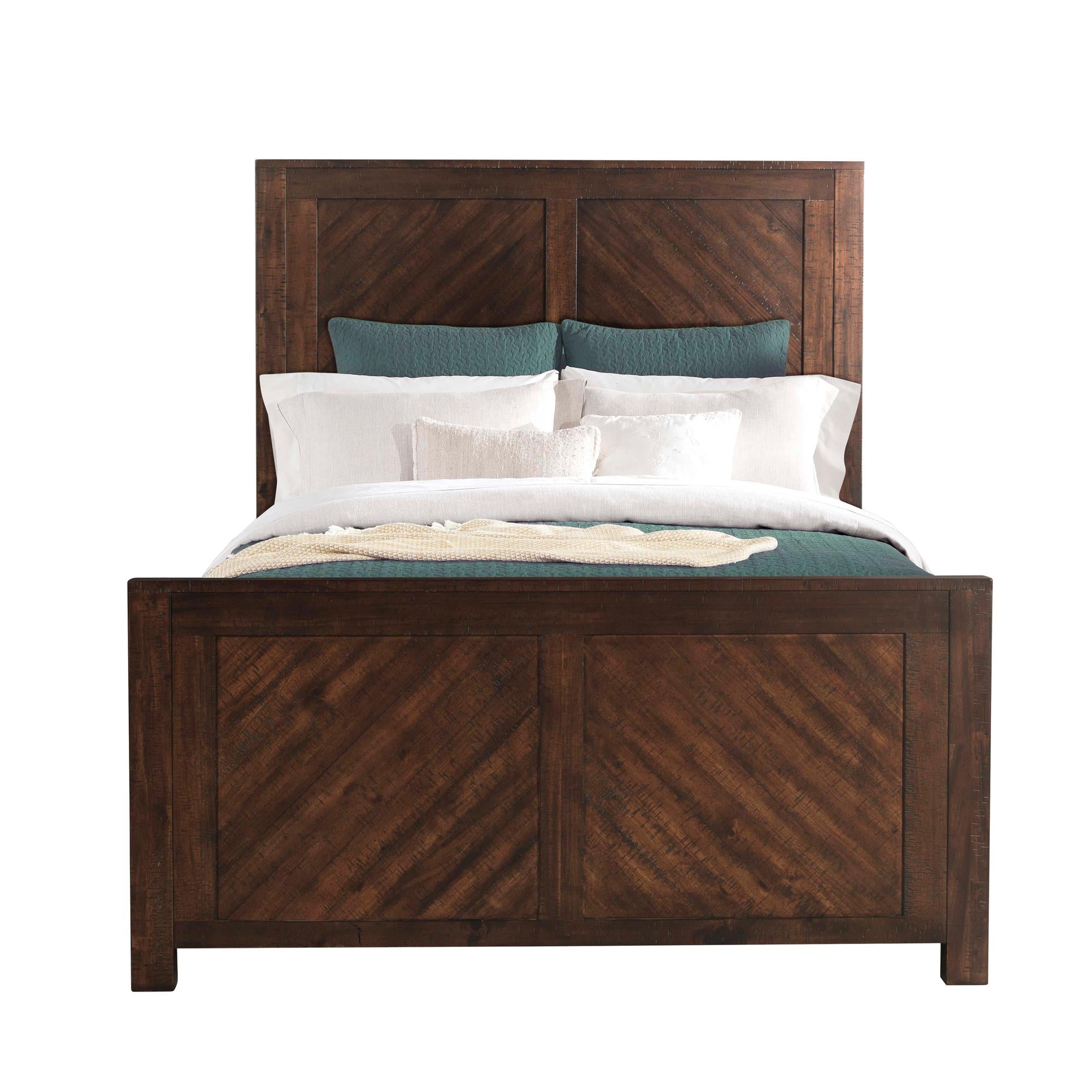  Elements International Jax JX600QB Queen Platform Storage Bed IMAGE 2