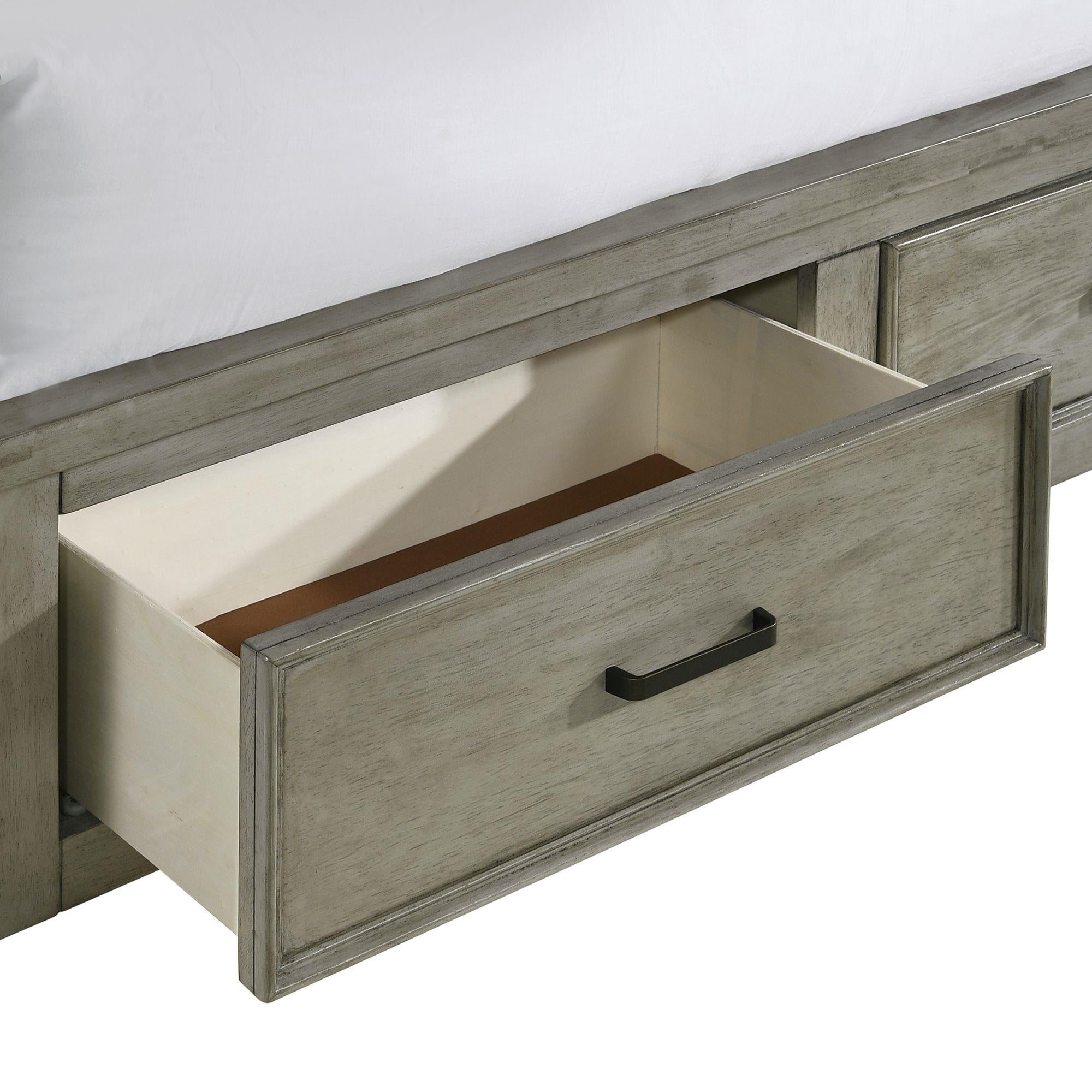  Elements International Sullivan SV300QB Queen Storage Bed IMAGE 8