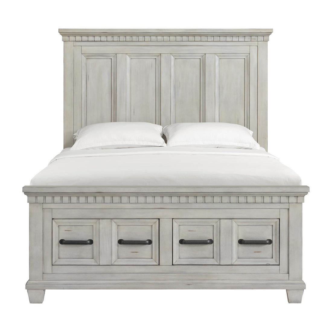  Elements International McCoy B-10530-7-QSB Queen Storage Bed IMAGE 1