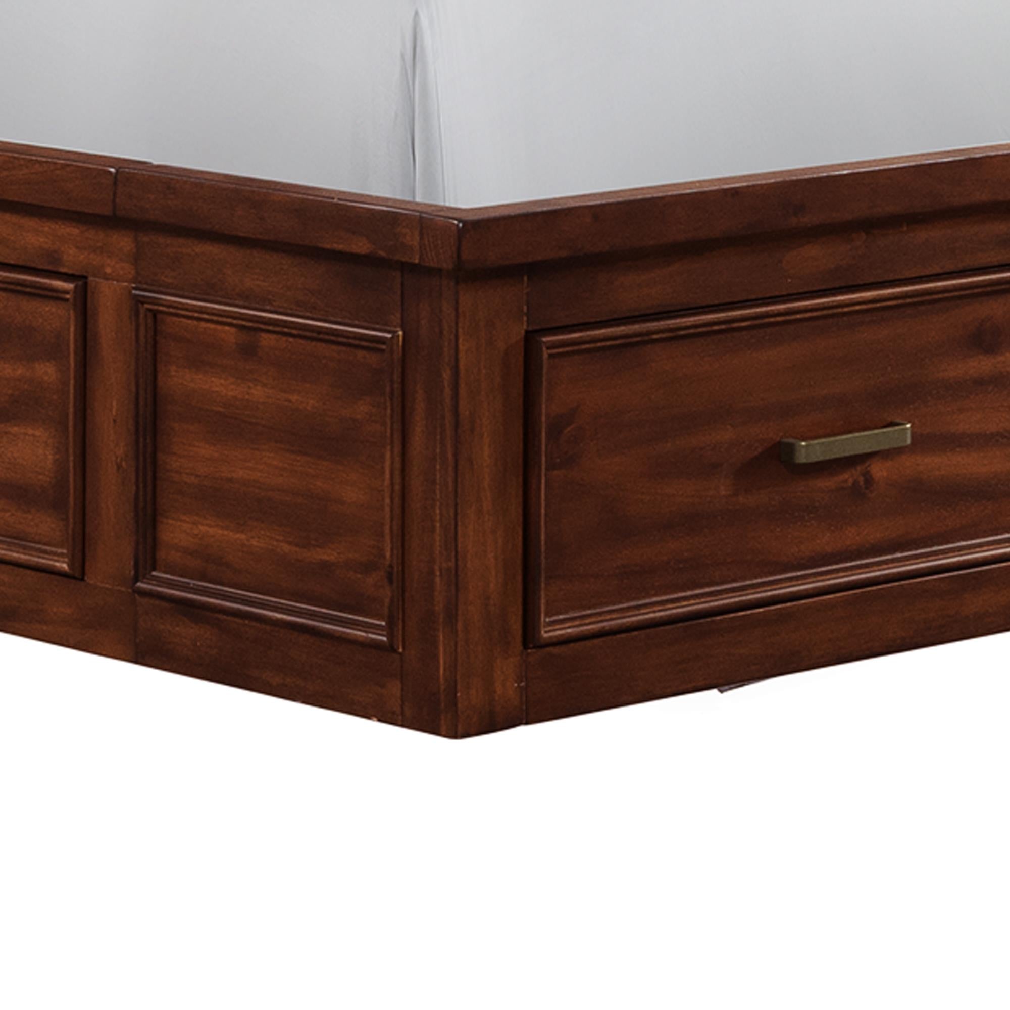  Elements International Sullivan SV600QB Queen Storage Bed IMAGE 5