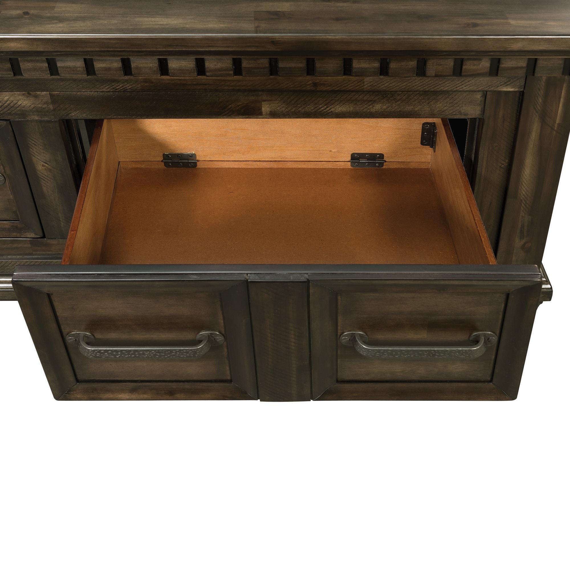  Elements International McCoy B-10530-5-QSB Queen Storage Bed IMAGE 7
