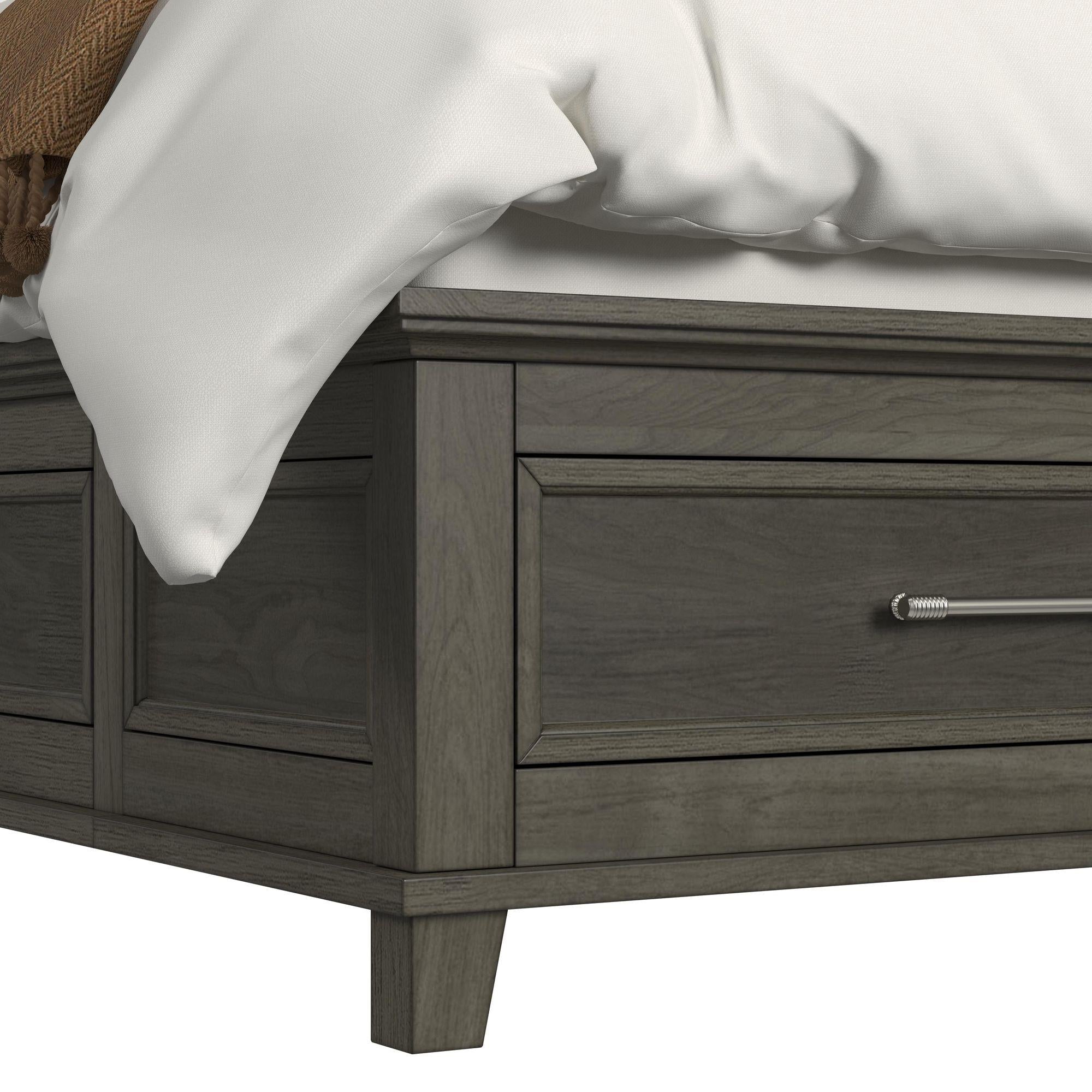  Elements International Canterbury B-13030-3-QSB Queen Storage Bed IMAGE 7