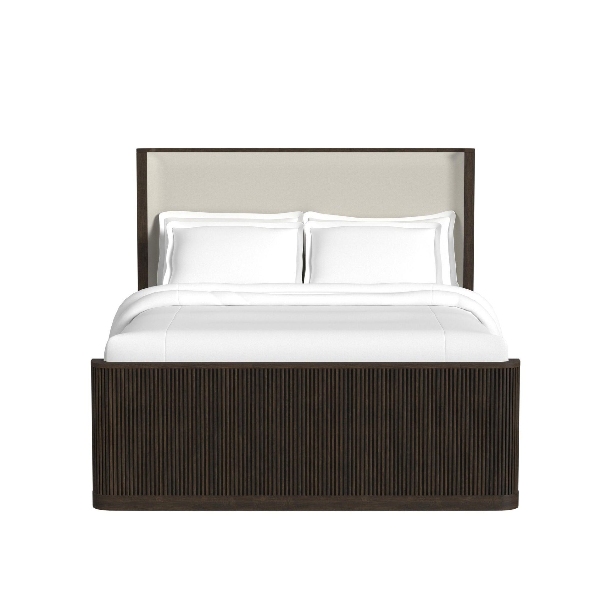 Elements International Sylvie B-16000-5-QUB Queen Upholstered Bed IMAGE 2