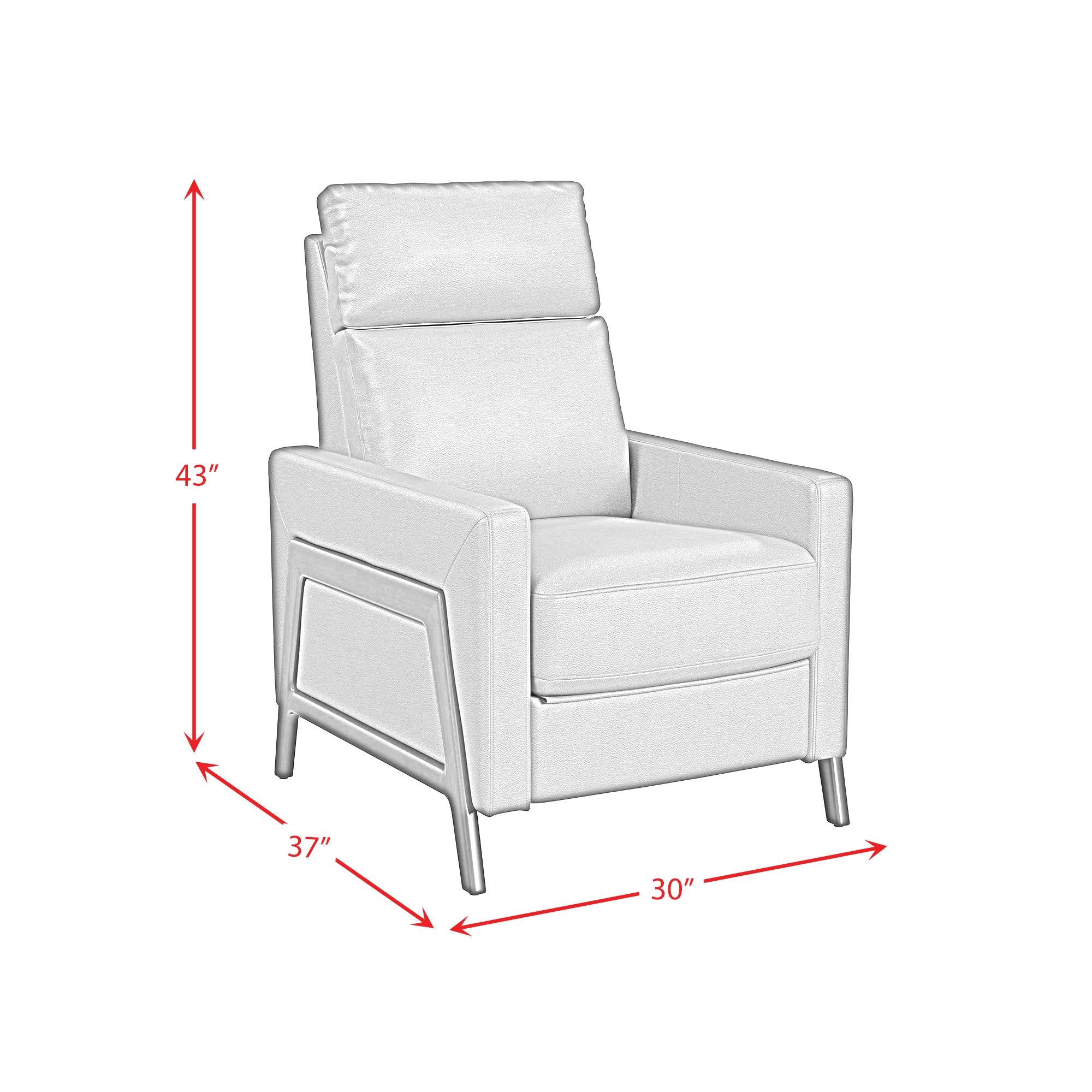  Elements International Tango U-17740-8210-105PP Recliner IMAGE 10
