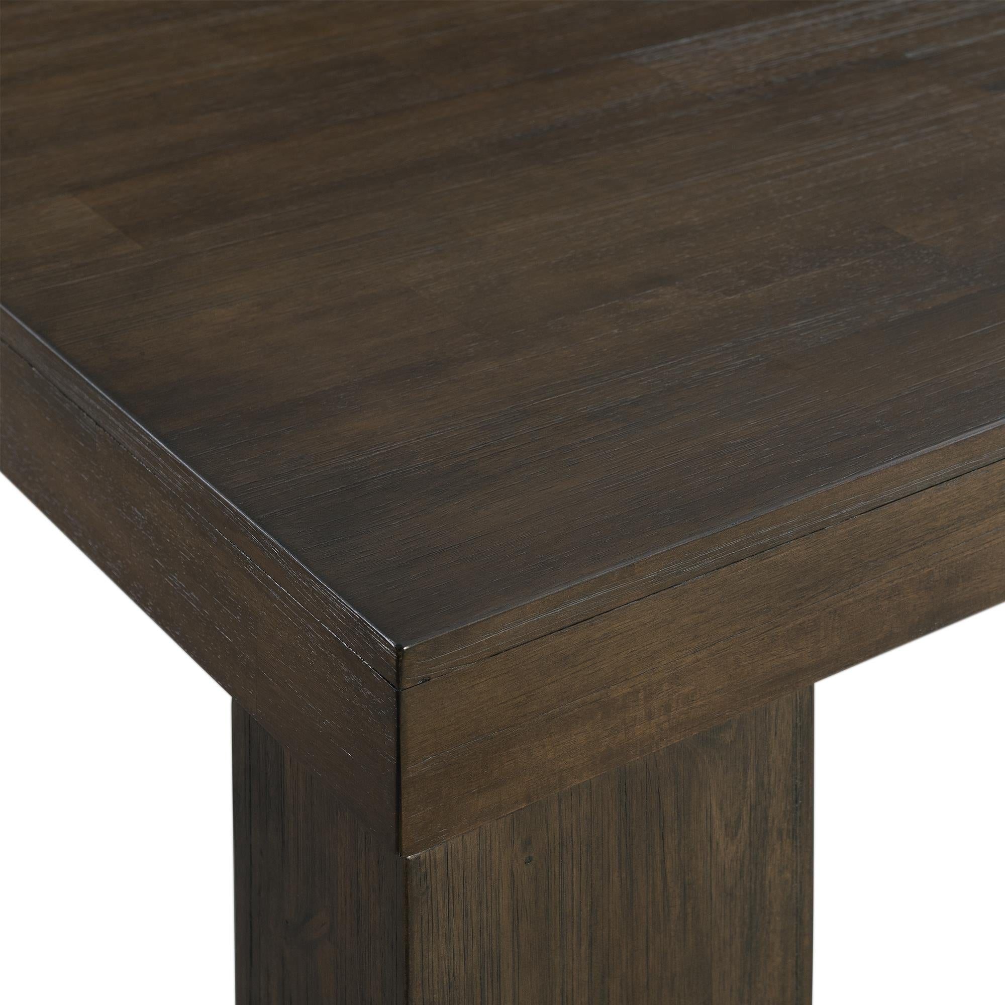  Elements International Grady DGD218DTB Rectangle Dining Table IMAGE 7