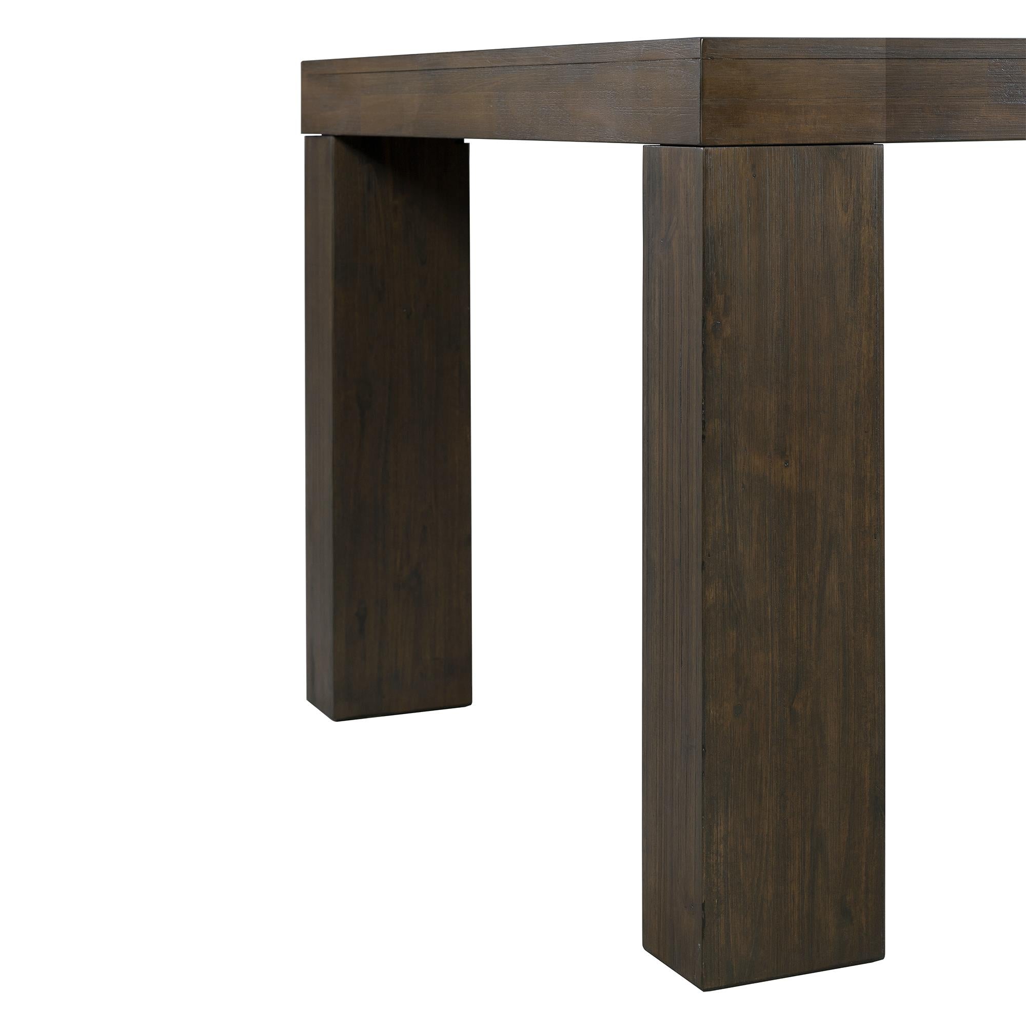  Elements International Grady DGD218DTB Rectangle Dining Table IMAGE 8