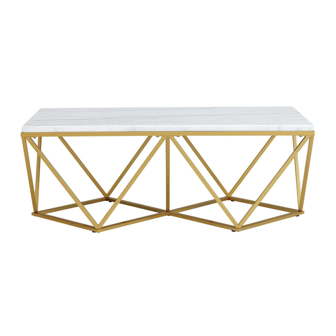  Elements International Riko CRK120CT Rectangular Coffee Table IMAGE 1